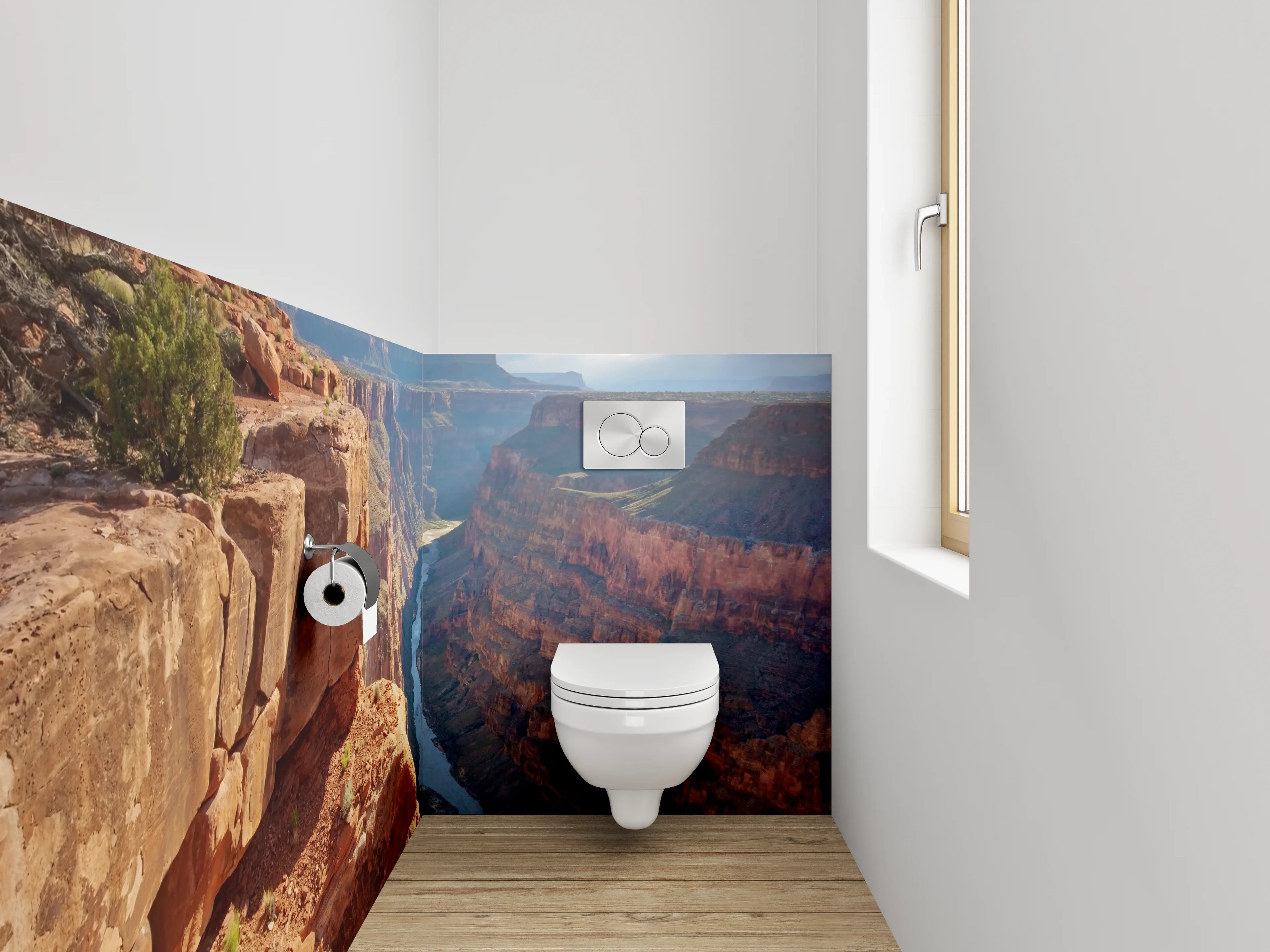 WC-Rückwand - Grand Canyon Naturpanorama Wandbild