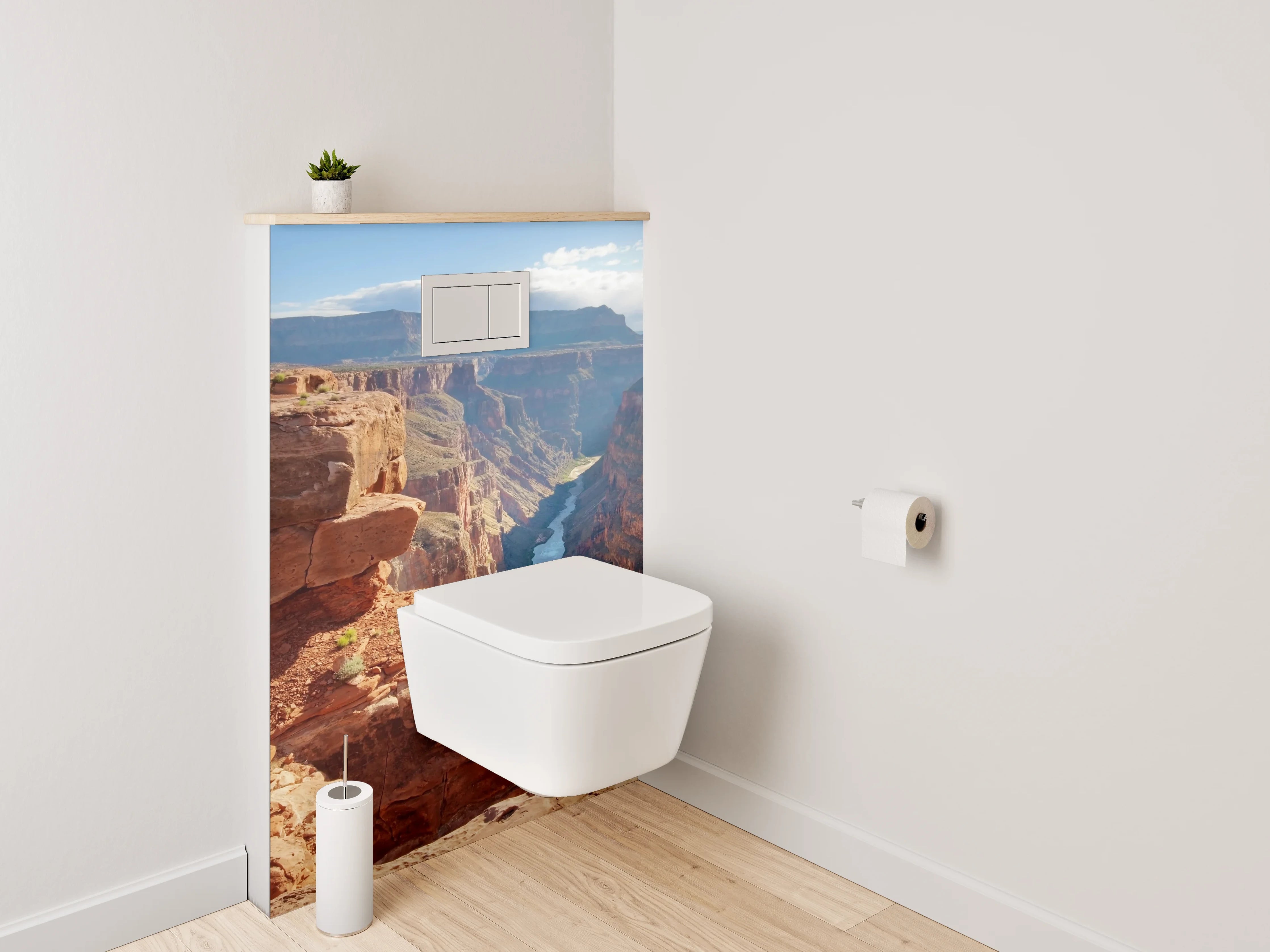 WC-Rückwand - Grand Canyon Naturpanorama Wandbild