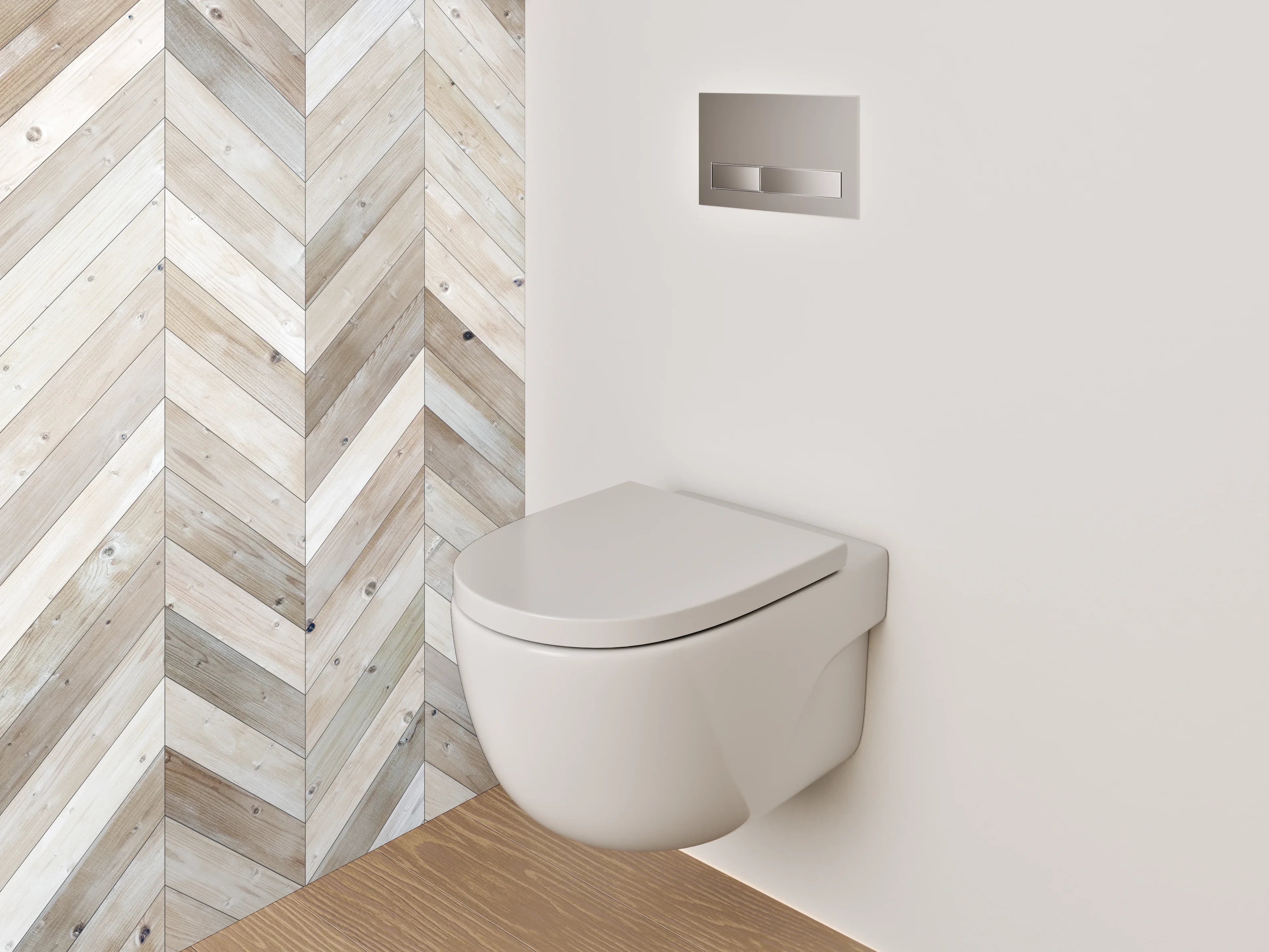 WC-Rückwand - Hochwertiges Holzdesign mit Naturär-Charme