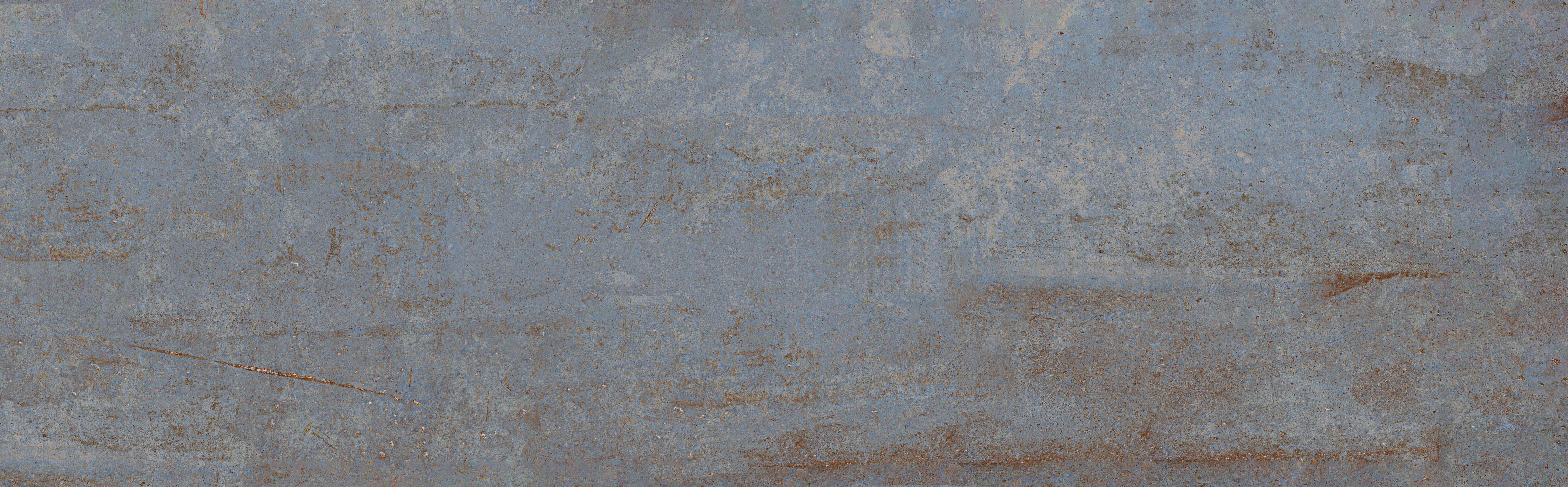 WC-Rückwand-Industrieller Beton-Look in Blau-Grau