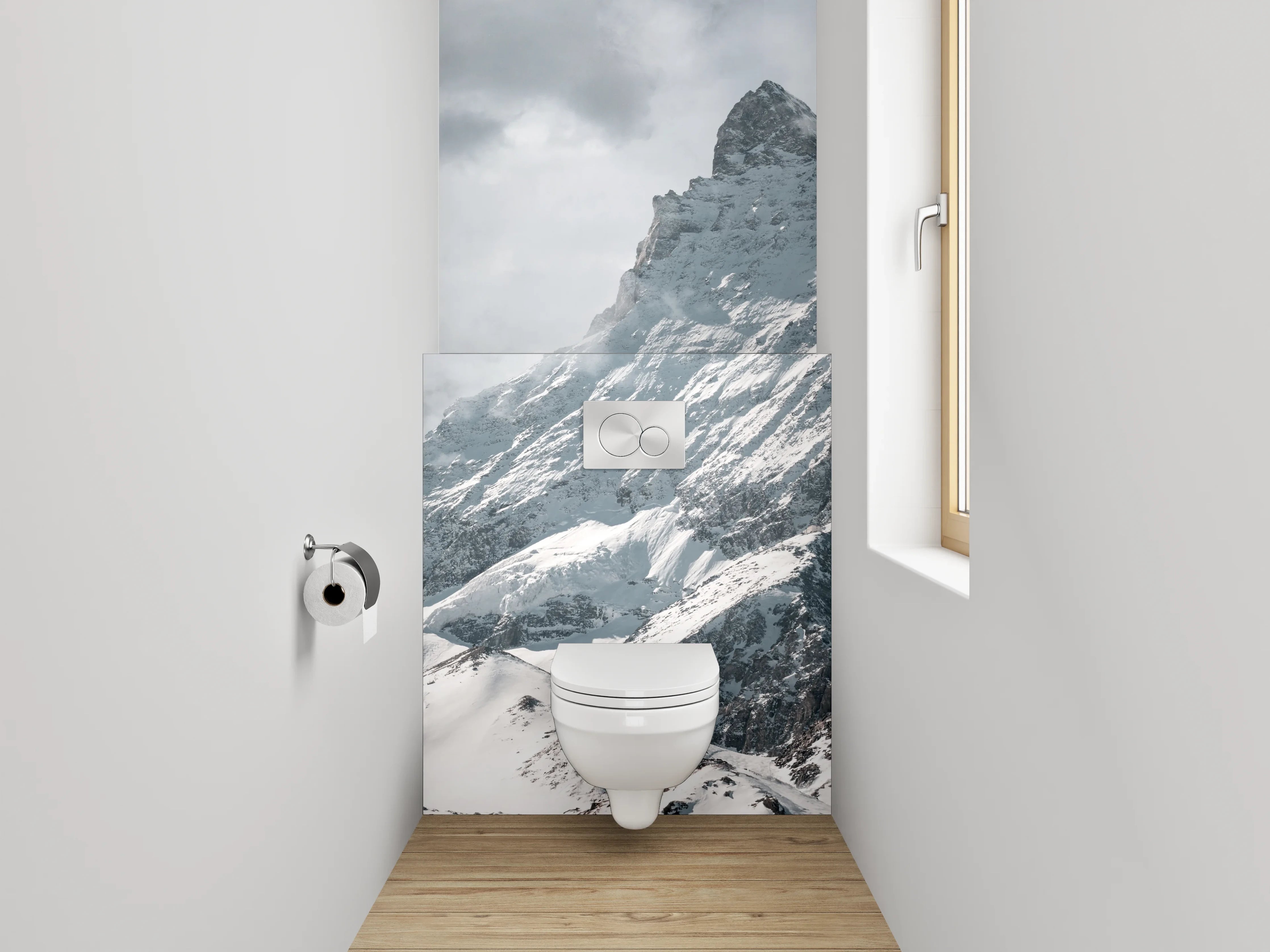WC-Rückwand - Majestätisches Matterhorn Fotodruck