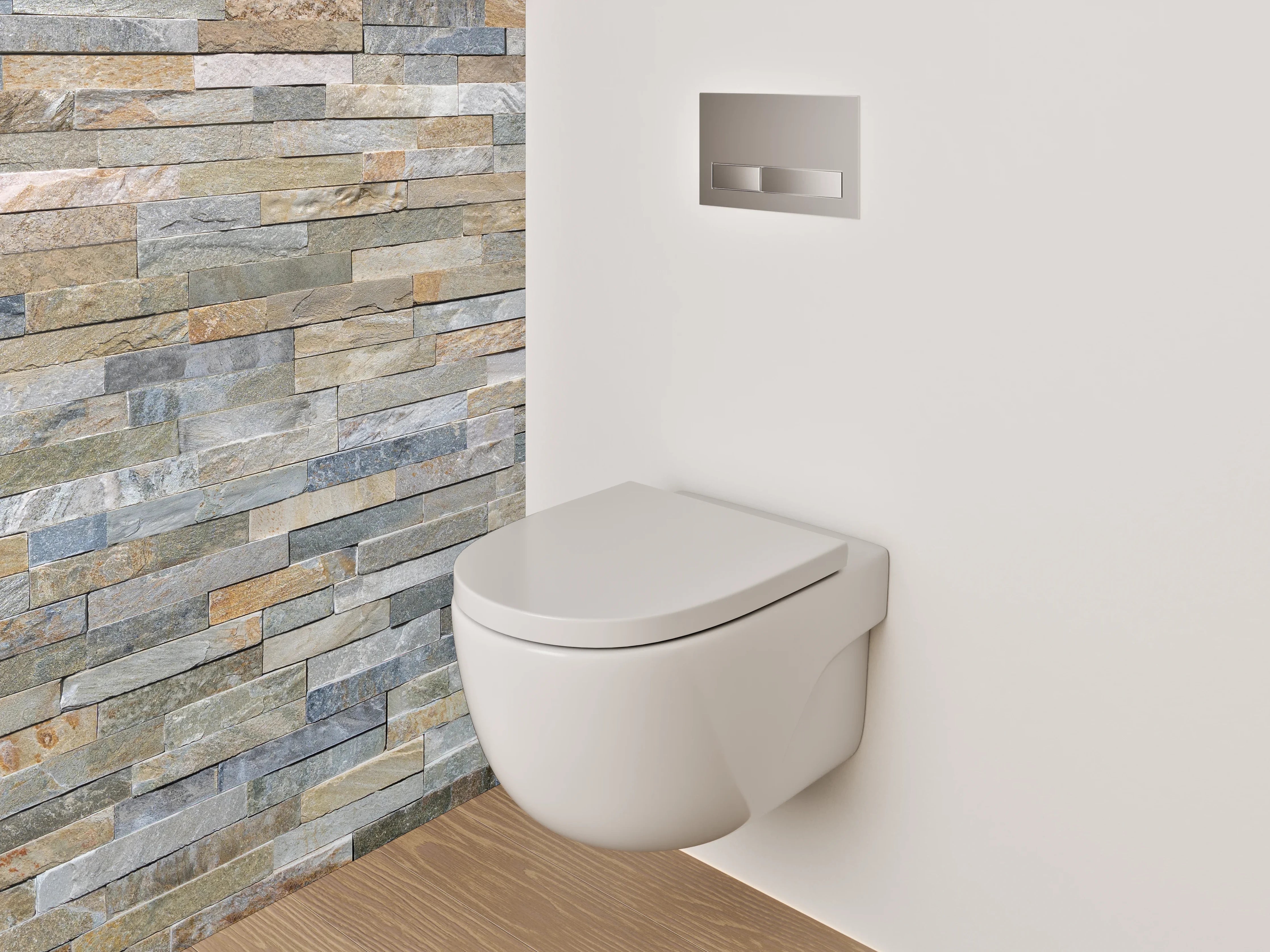 WC-Rückwand - Naturstein Fliesen Wandverkleidung