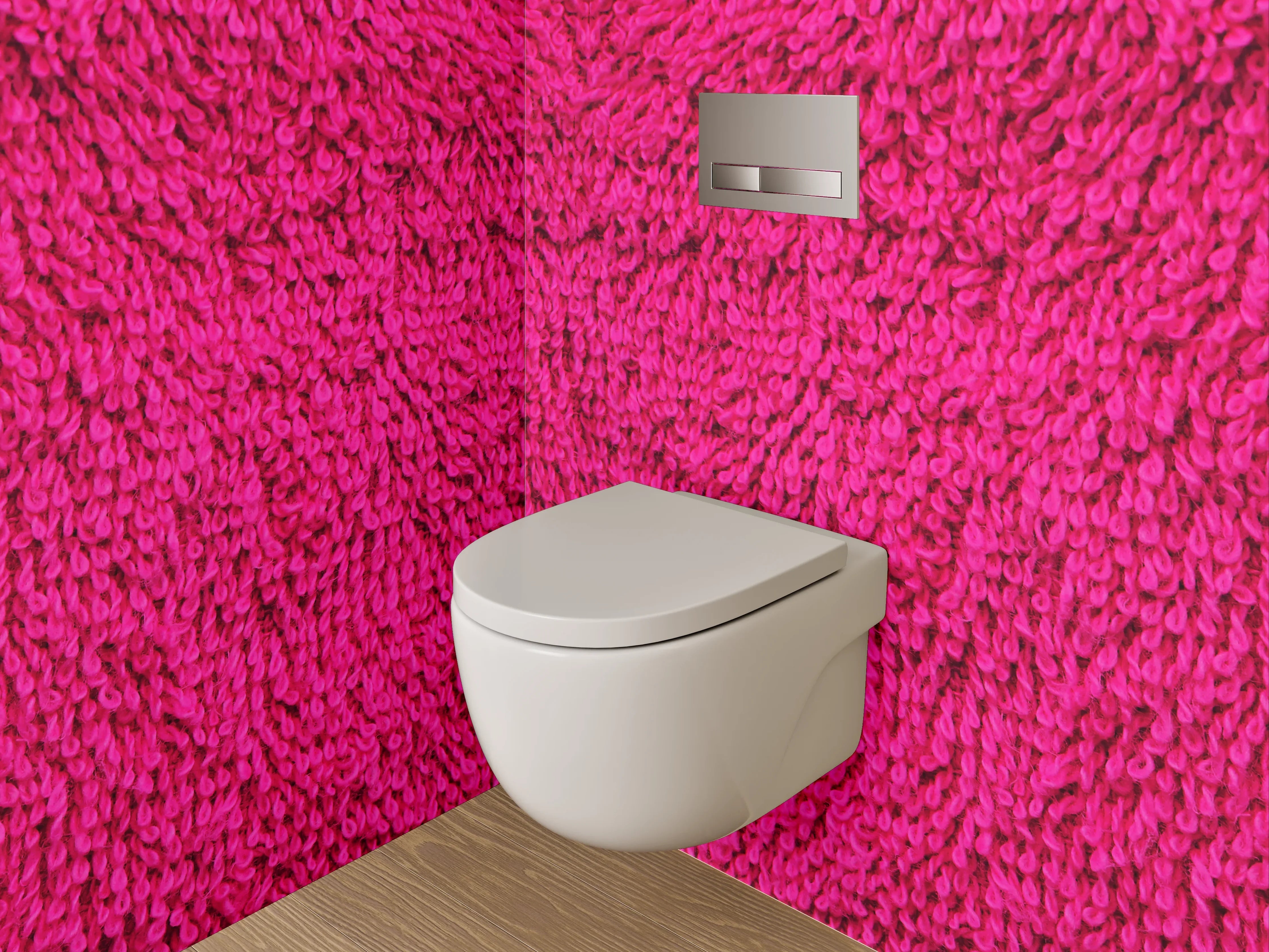 WC-Rückwand - Pink abstraktes Textur-Muster