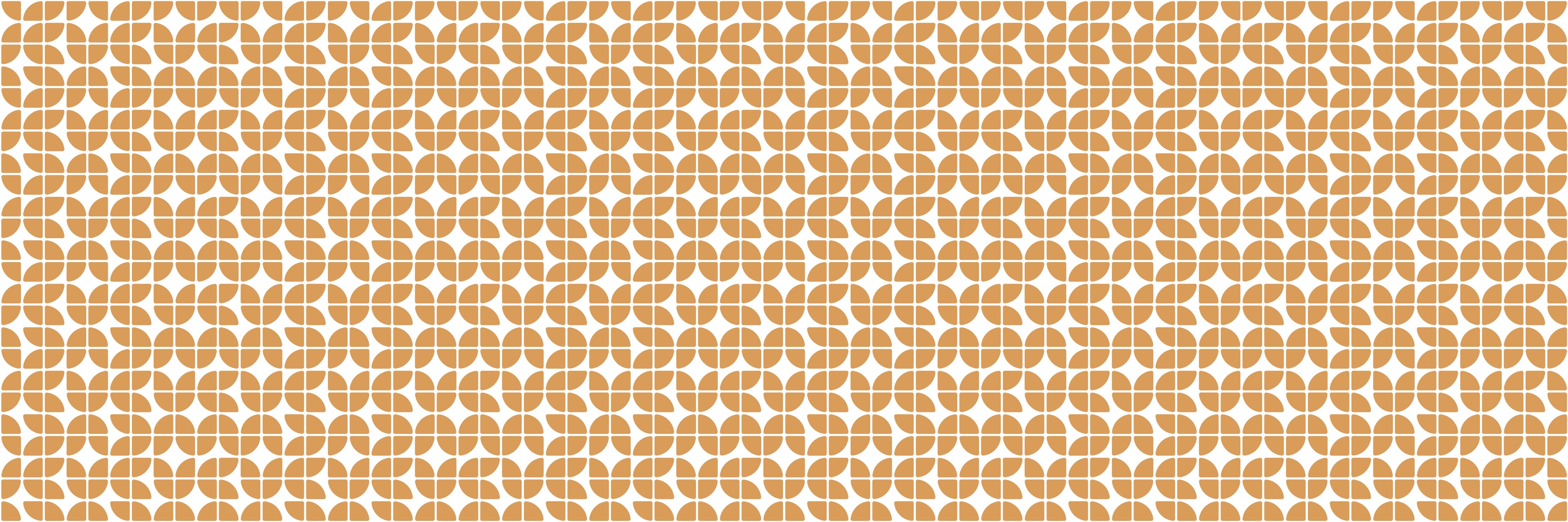 WC-Rückwand-Retro-Chic: Orange und Grau-Design