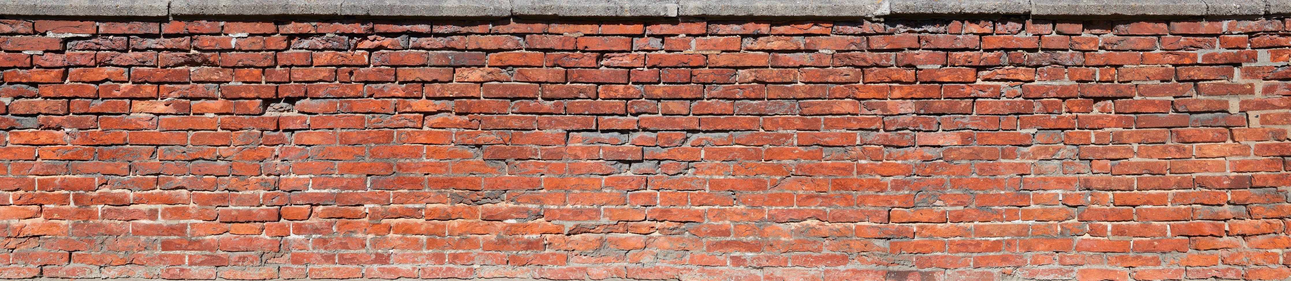 WC-Rückwand-Rote Backsteinmauer Vintage Look