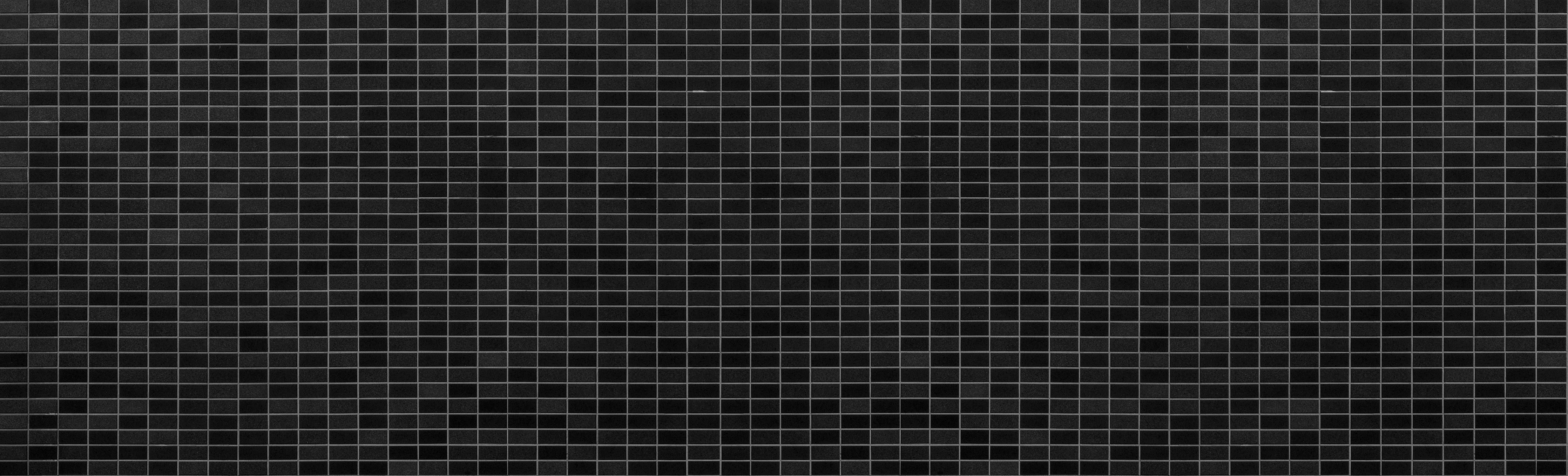 WC-Rückwand-Schwarze Mosaik Fliesenoptik modern