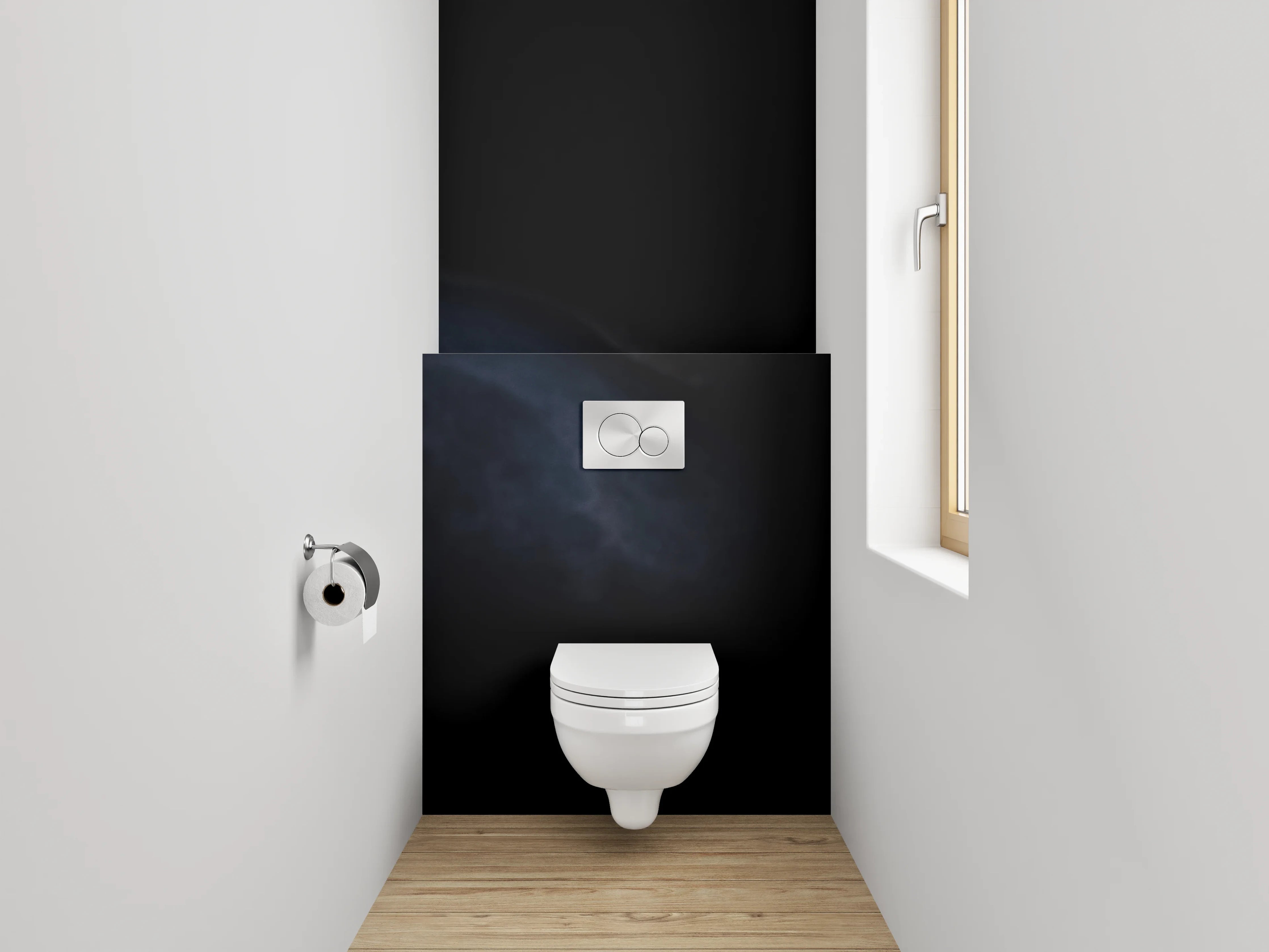 WC-Rückwand - Schwarzer Panther Kunst Fotografie