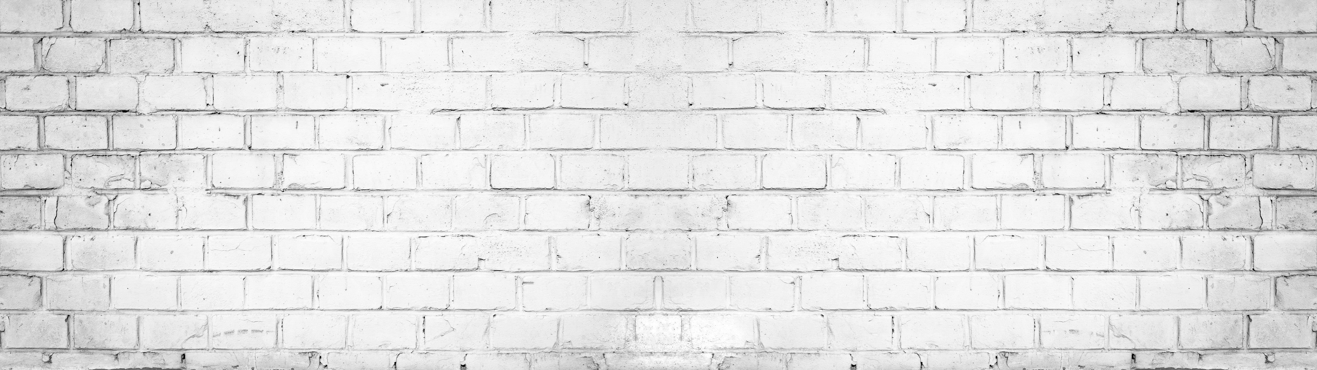 WC-Rückwand-Weiße Backsteinwand Struktur Dekor