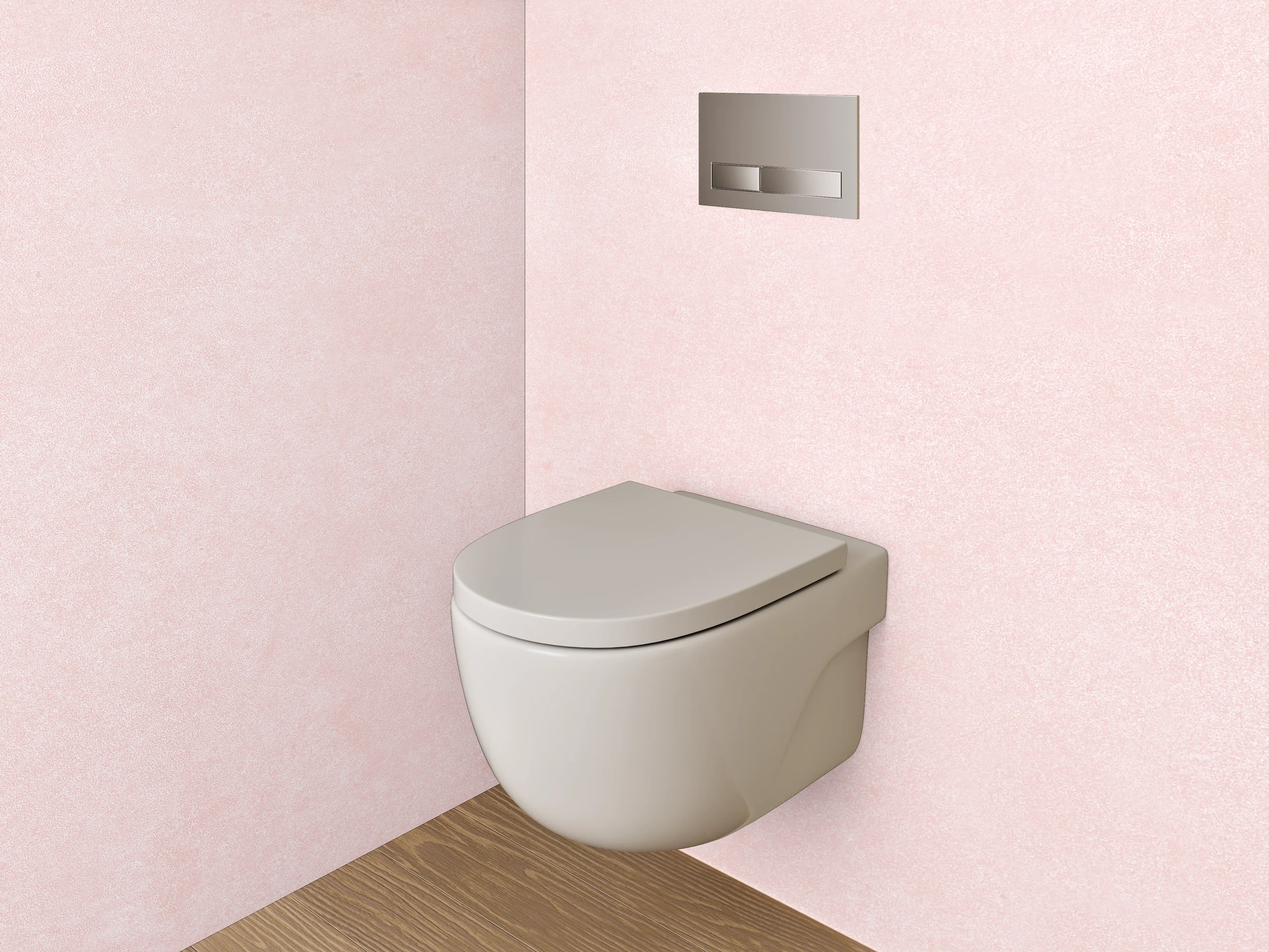 WC-Rückwand - Zarte rosa Struktur Tapete