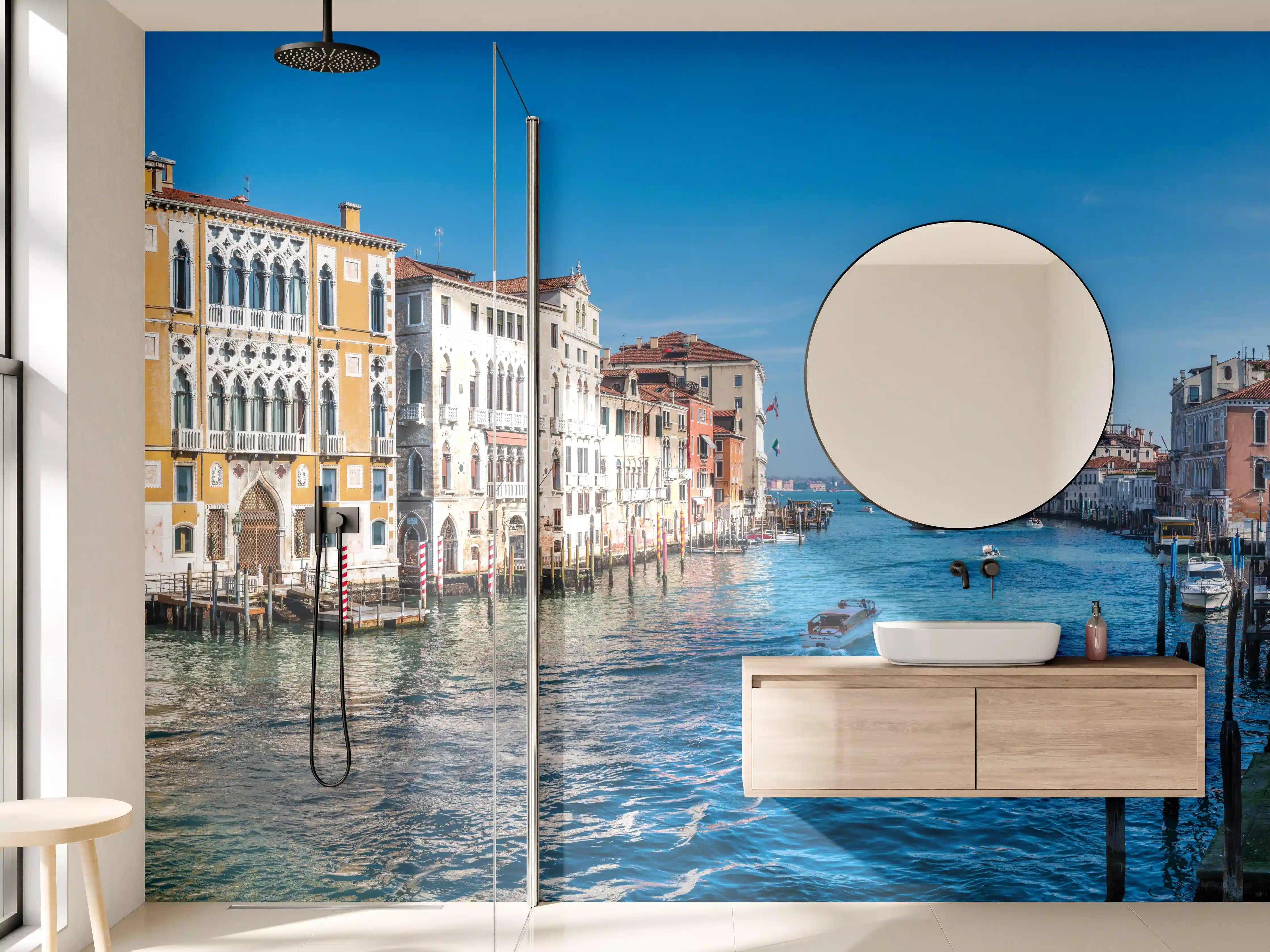 Wandverkleidung Bad - Accademia Brücke Venedig