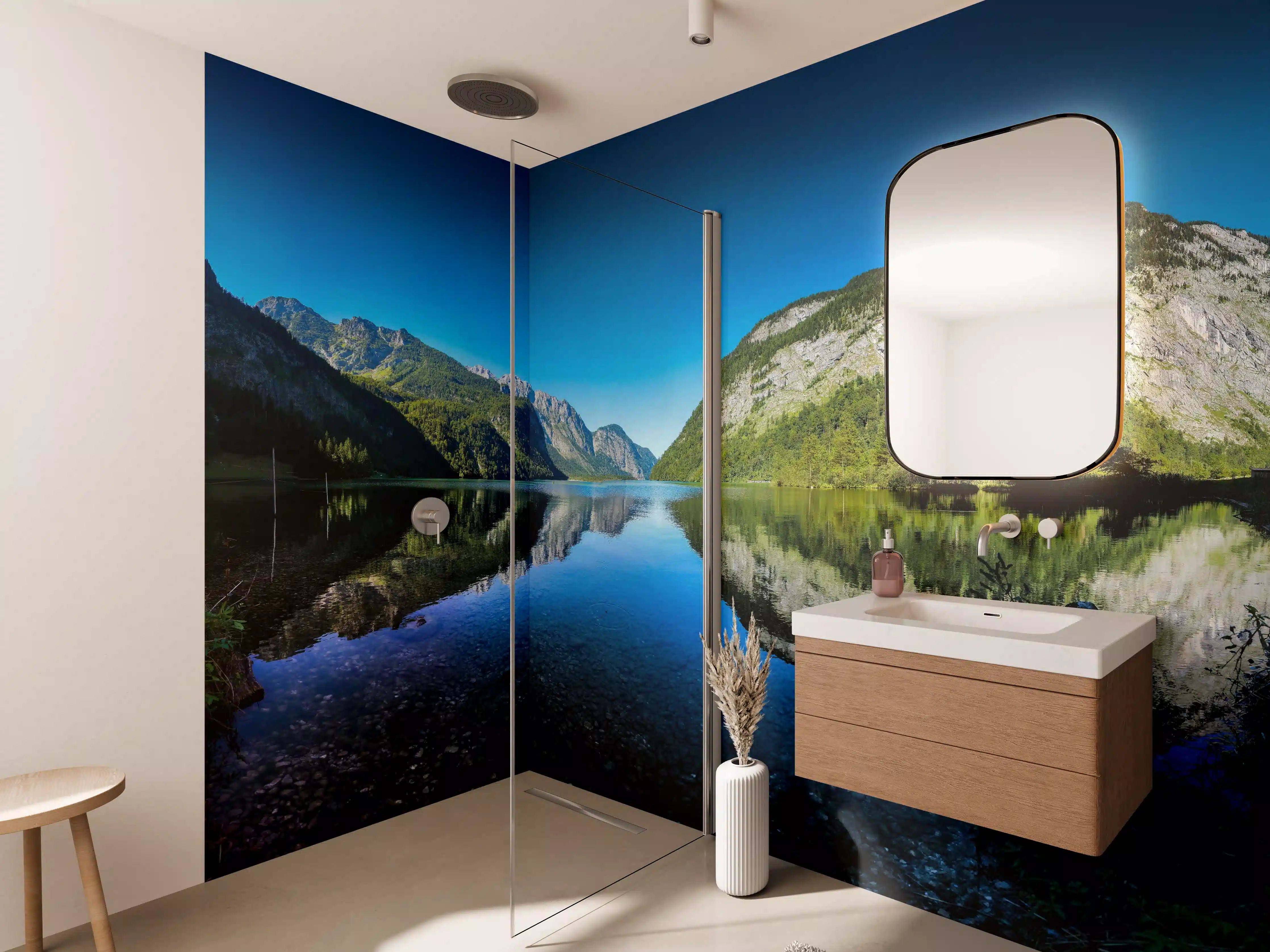 Wandverkleidung Bad - Alpen Königsee Österreich