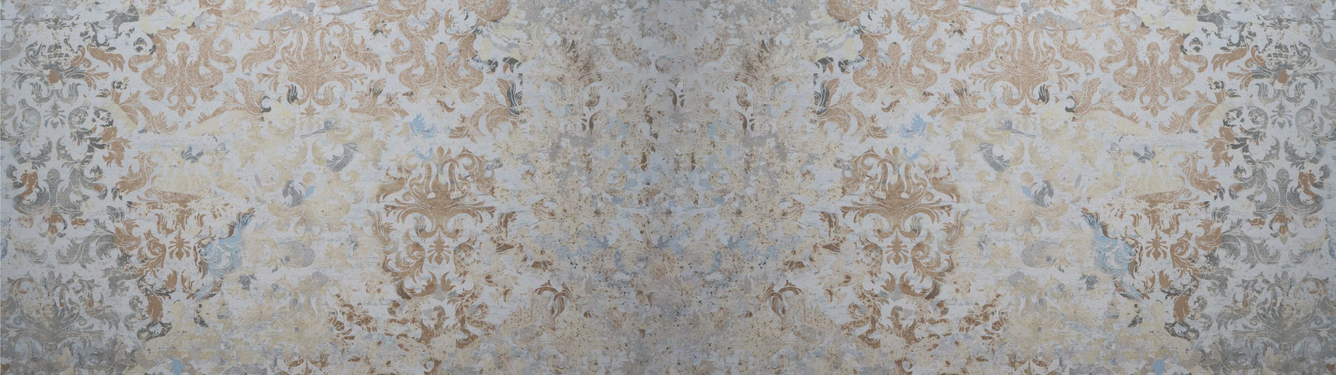 Wandverkleidung Bad-Alte grau braune Vintage Fliesen