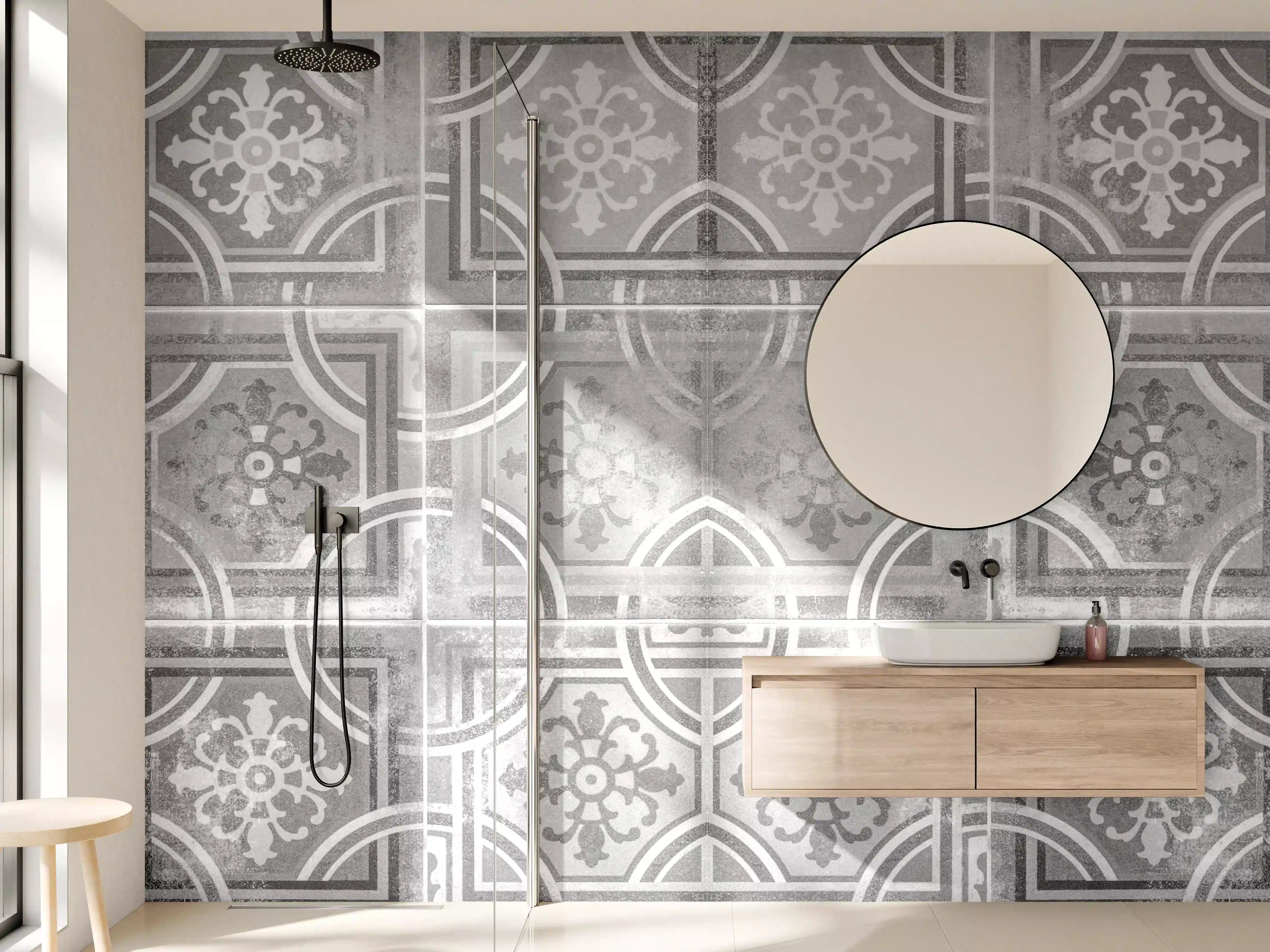 Wandverkleidung Bad - Arabische schäbige Fliesen Hintergrund