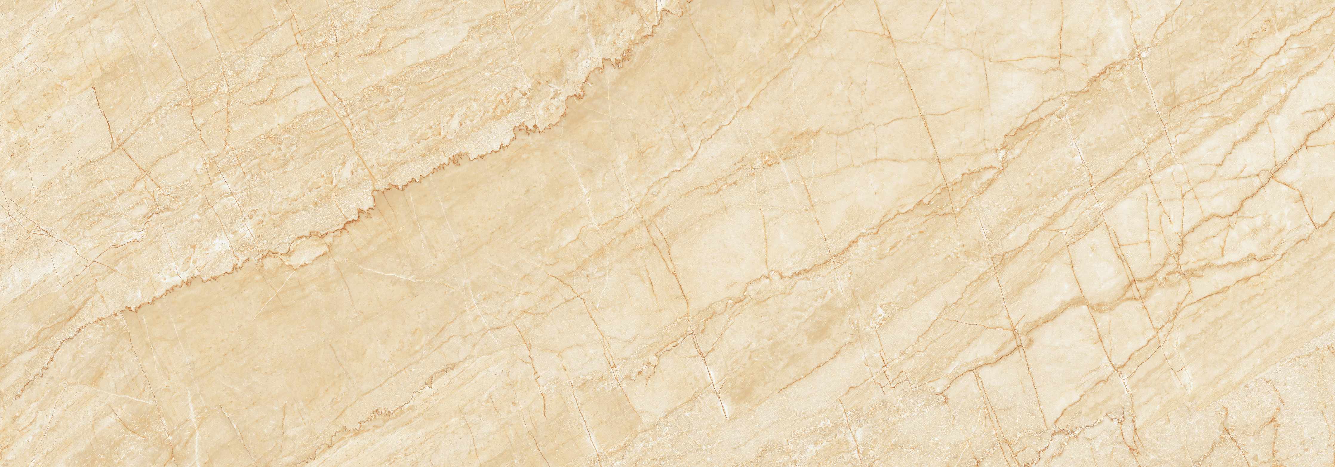 Wandverkleidung Bad-Beige Marmormuster mit feinen Linien