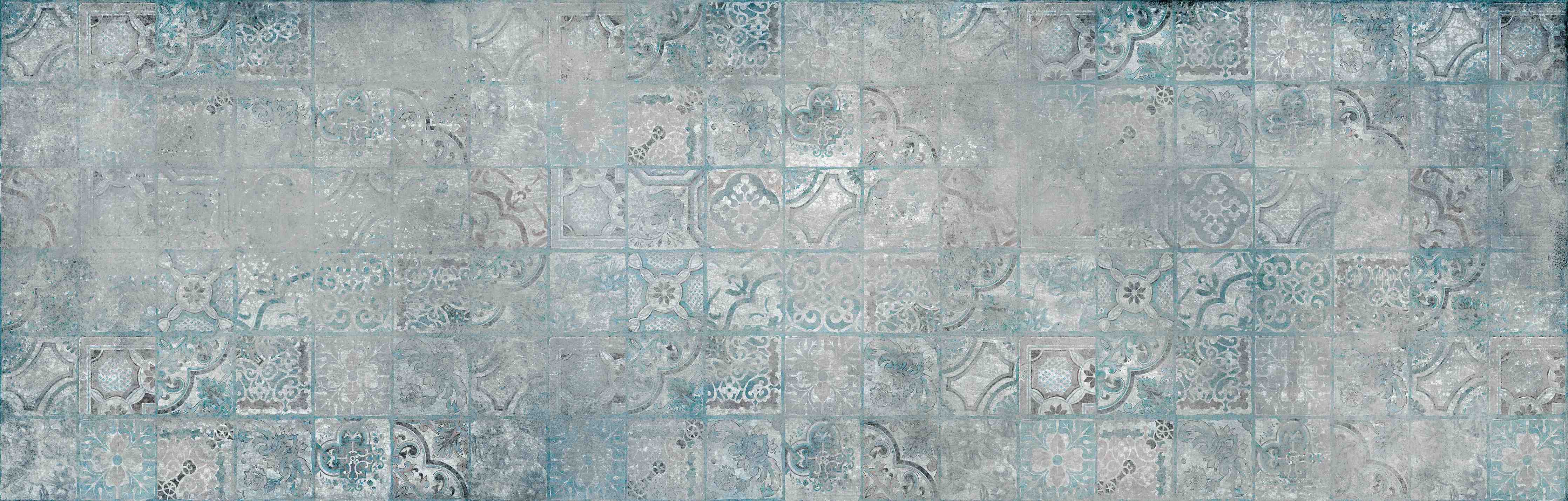 Wandverkleidung Bad-Blau-graue Marmor-Textur mit Muster