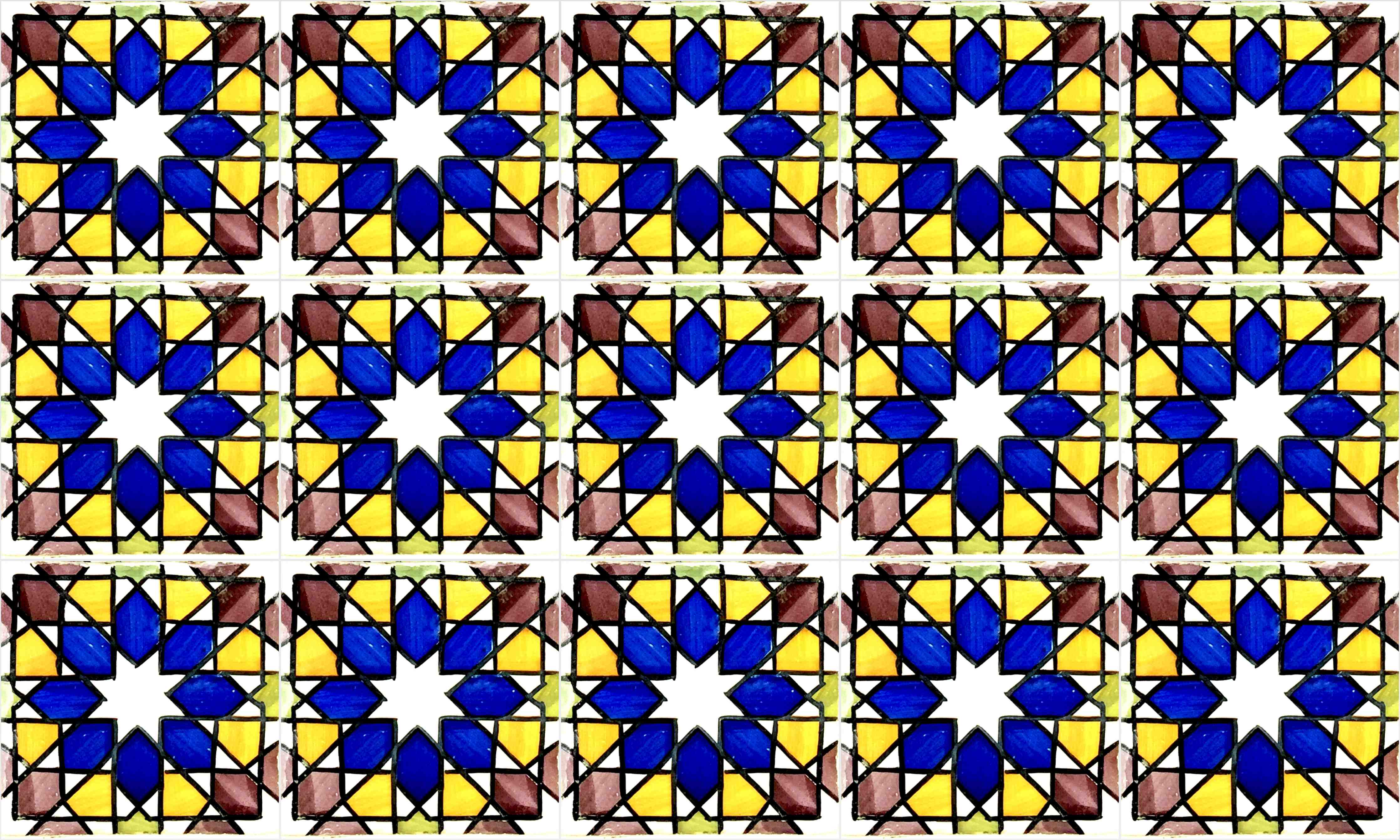 Wandverkleidung Bad-Bunte Fliesen im Mosaik-Design