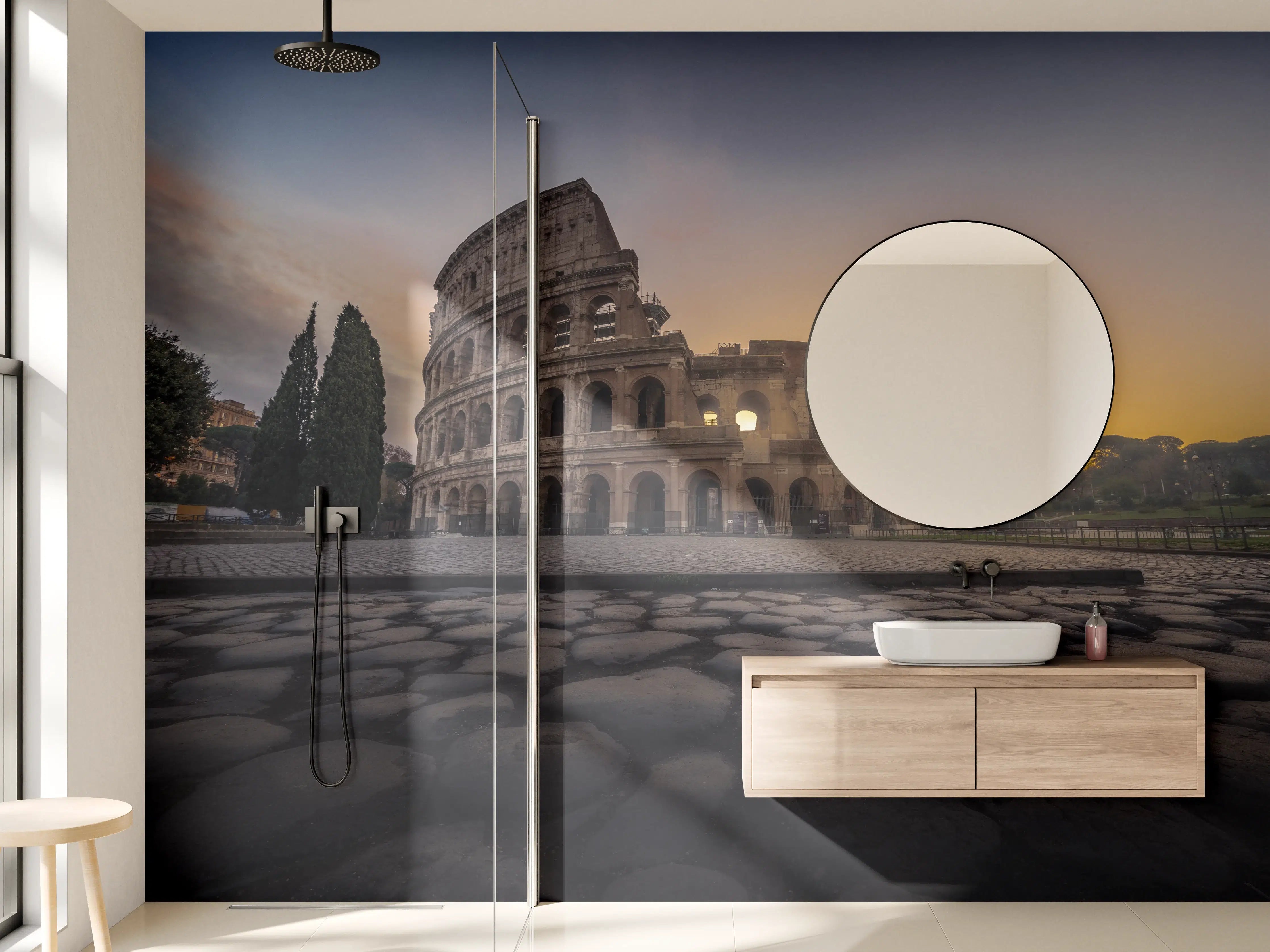 Wandverkleidung Bad - Colosseum, Rome, Italy