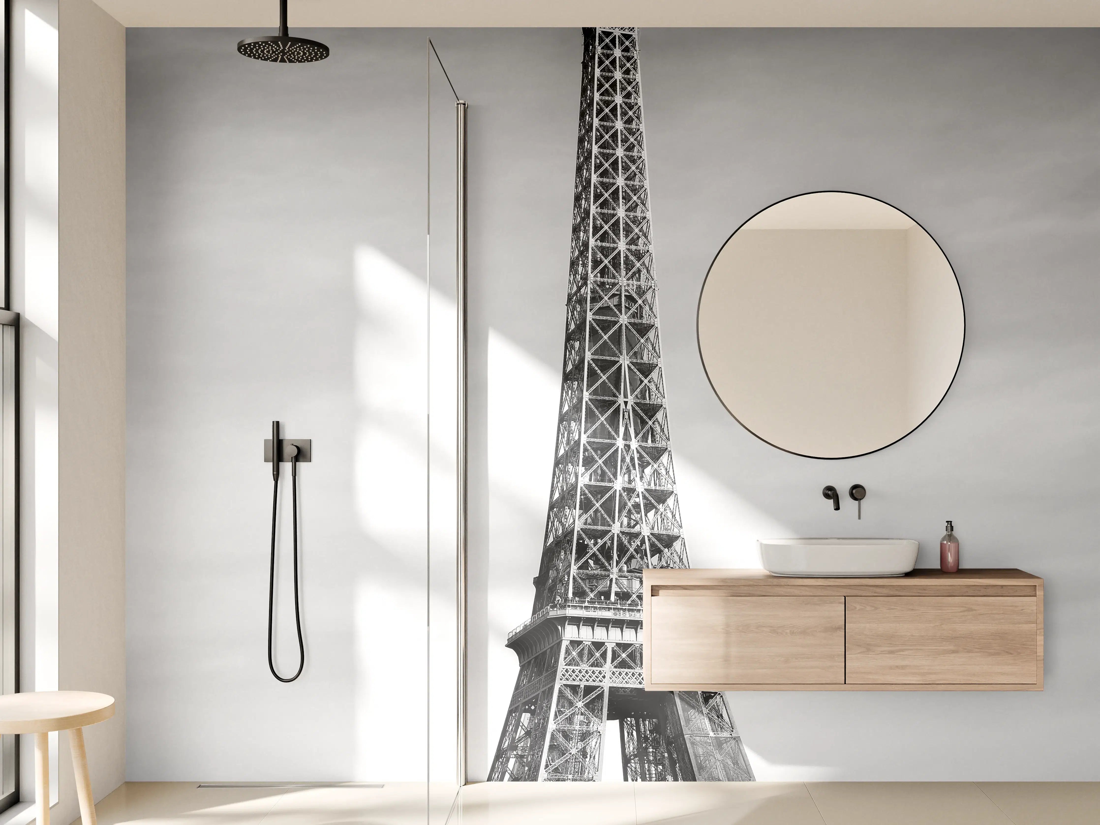 Wandverkleidung Bad - Eiffel Turm - Paris, Frankreich