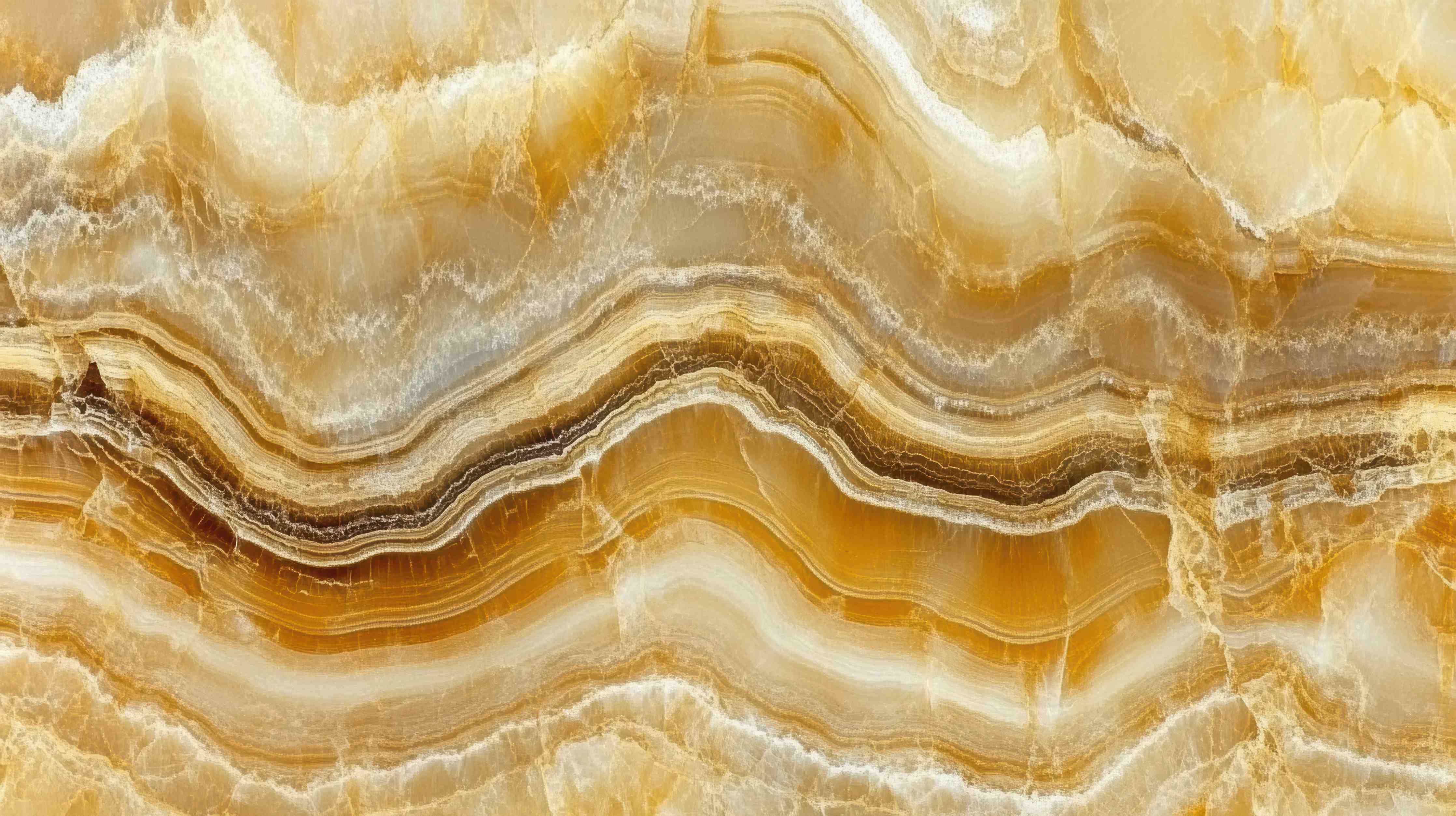 Wandverkleidung Bad-Feine Onyx-Textur in warmen Tönen