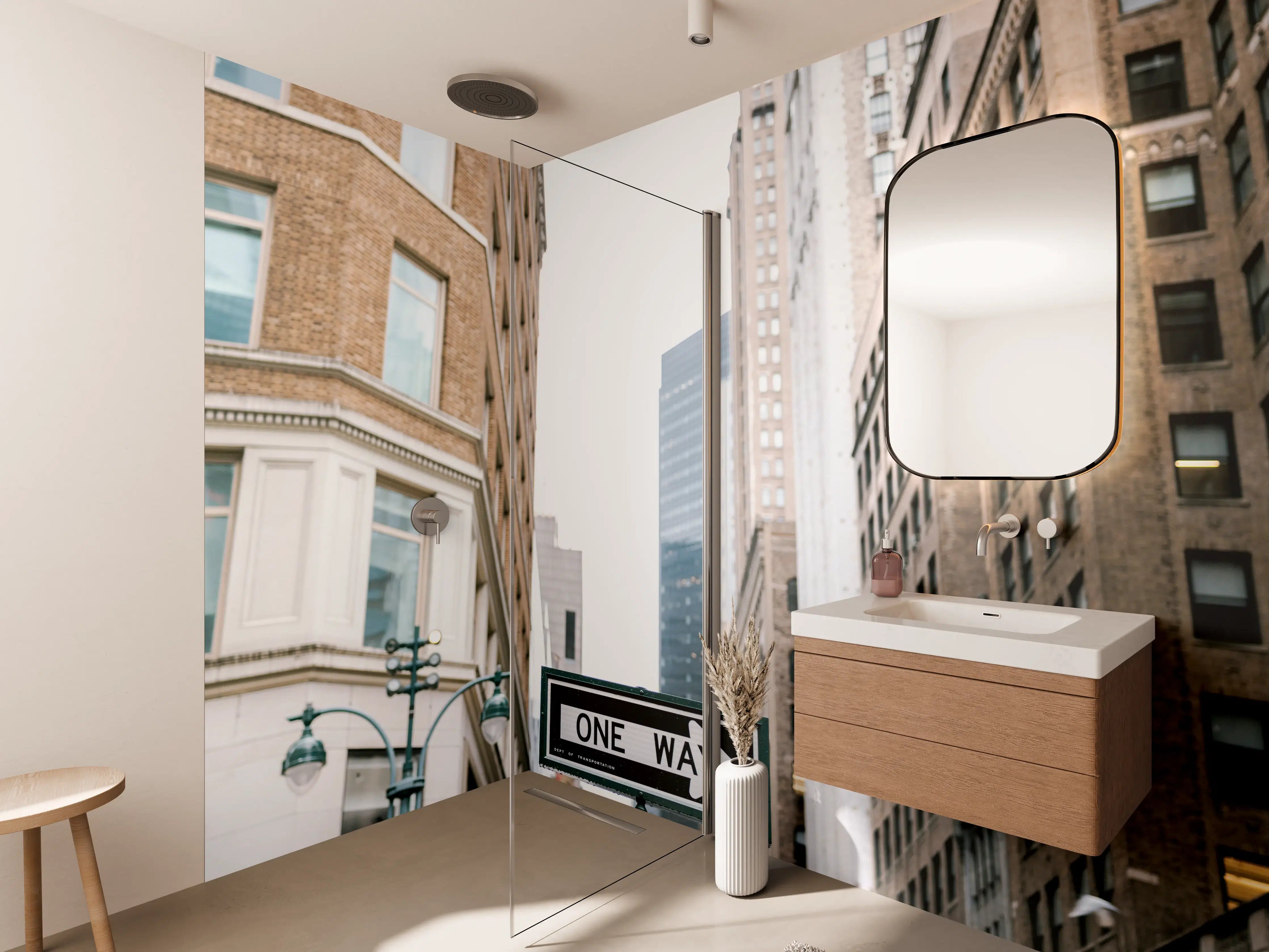 Wandverkleidung Bad - Fifth Avenue Schilder