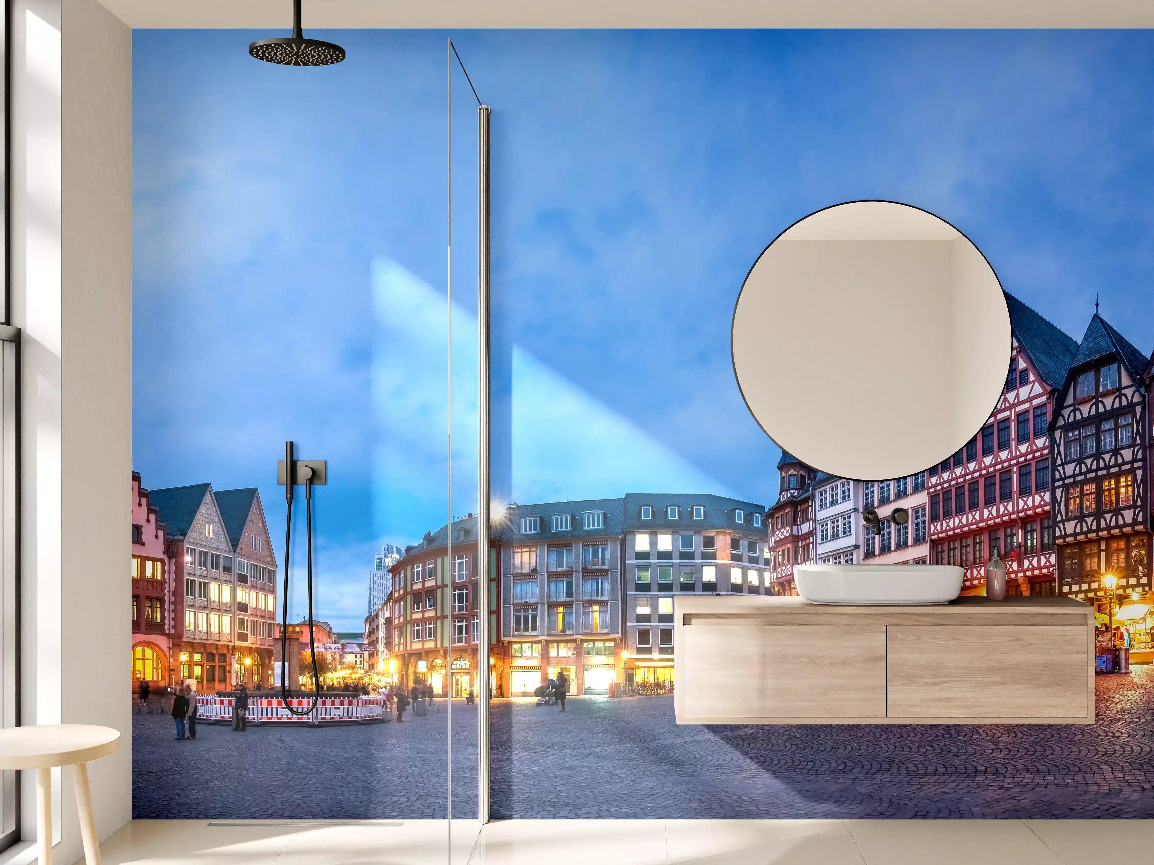 Wandverkleidung Bad - Frankfurt Römer