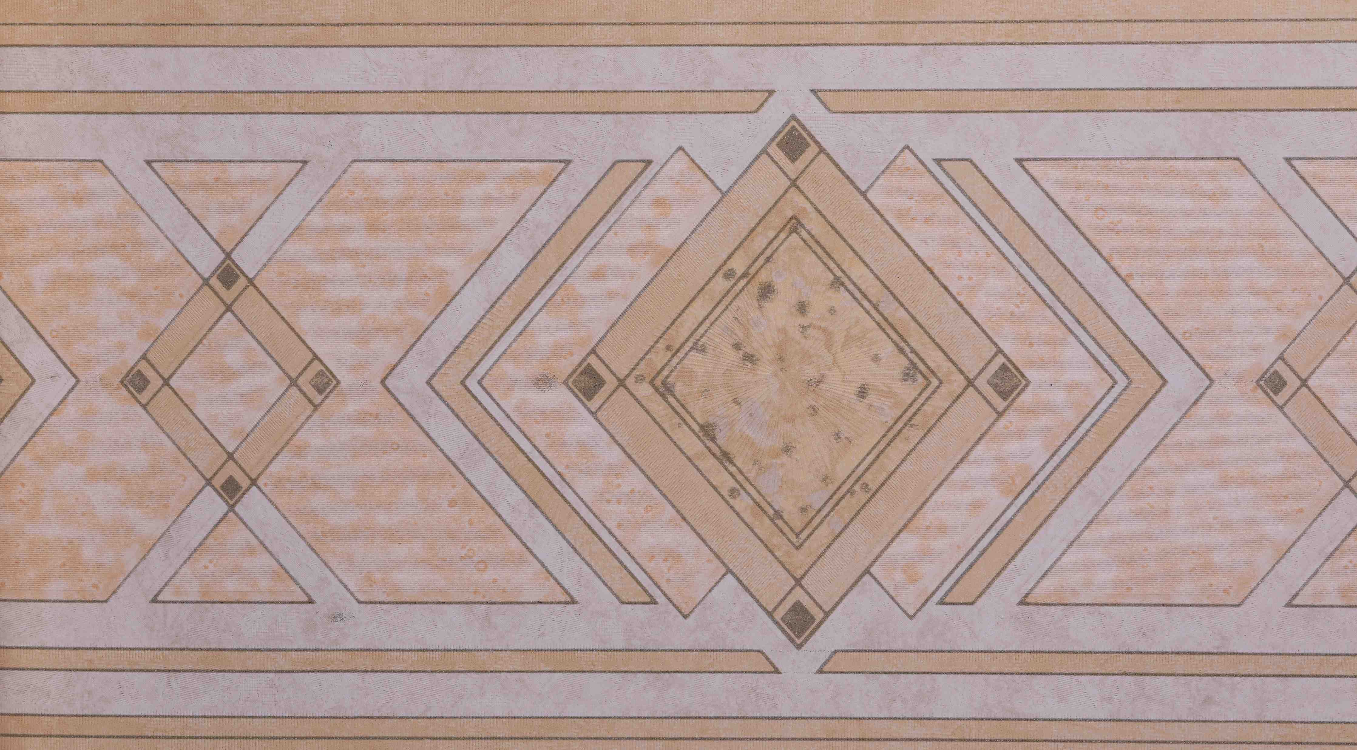 Wandverkleidung Bad-Geometrisches Kunstmuster - Modern