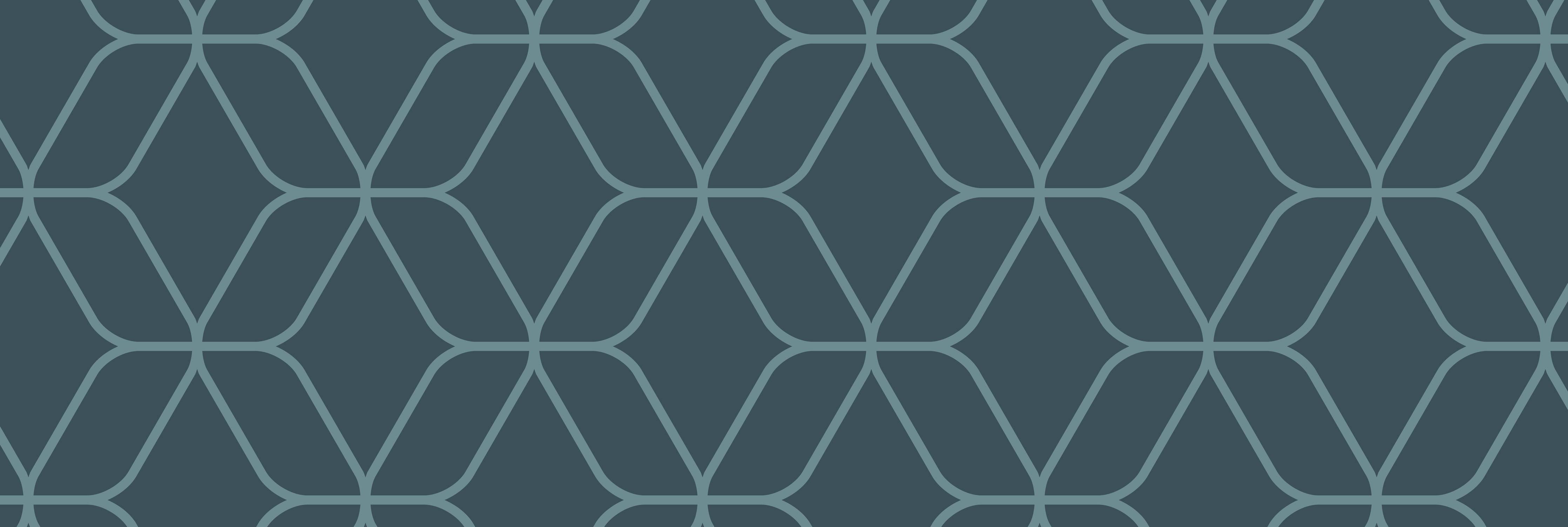 Wandverkleidung Bad-Geometrisches Muster in Blau