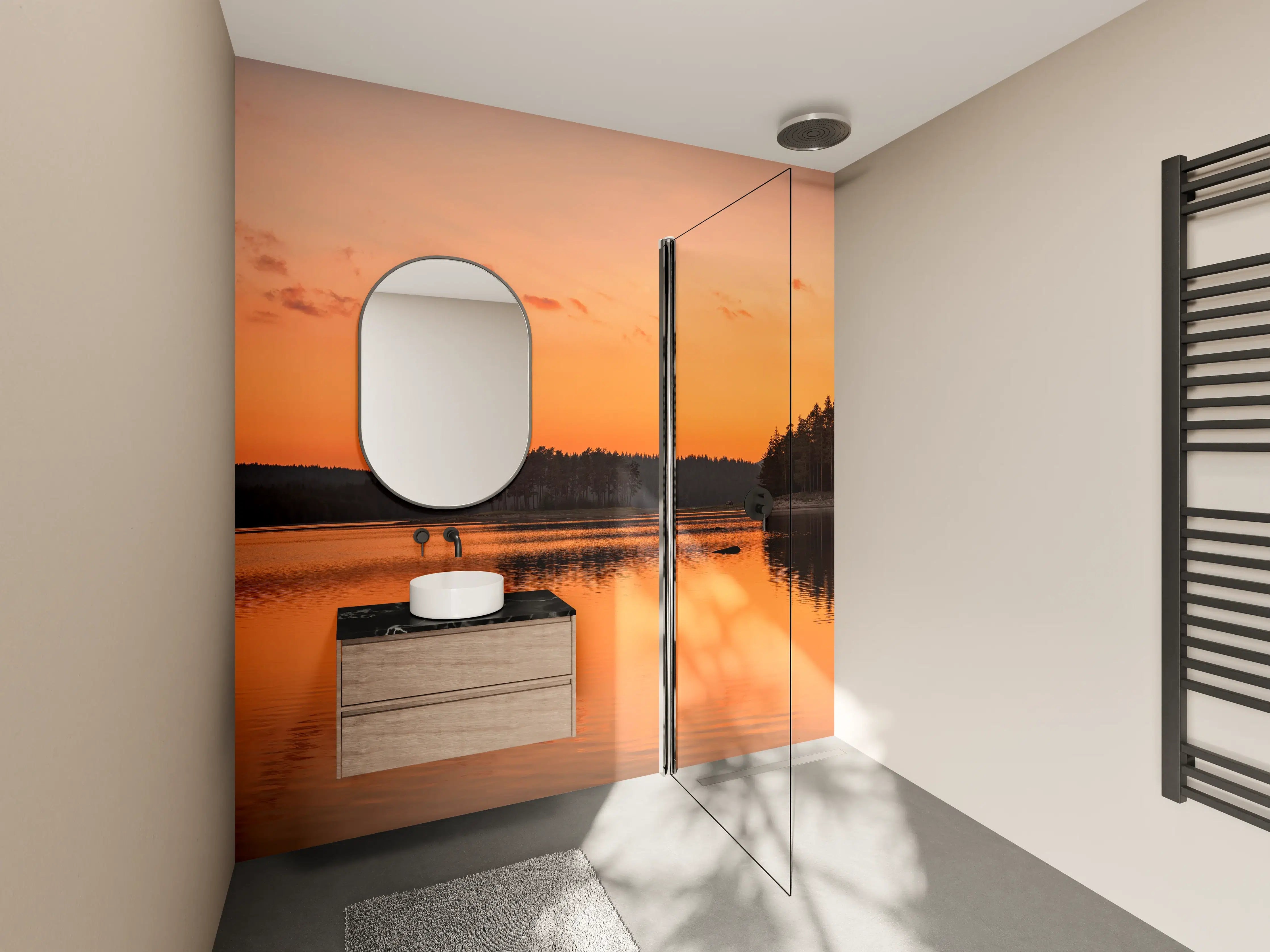 Wandverkleidung Bad - Goldener See - Bulgarien