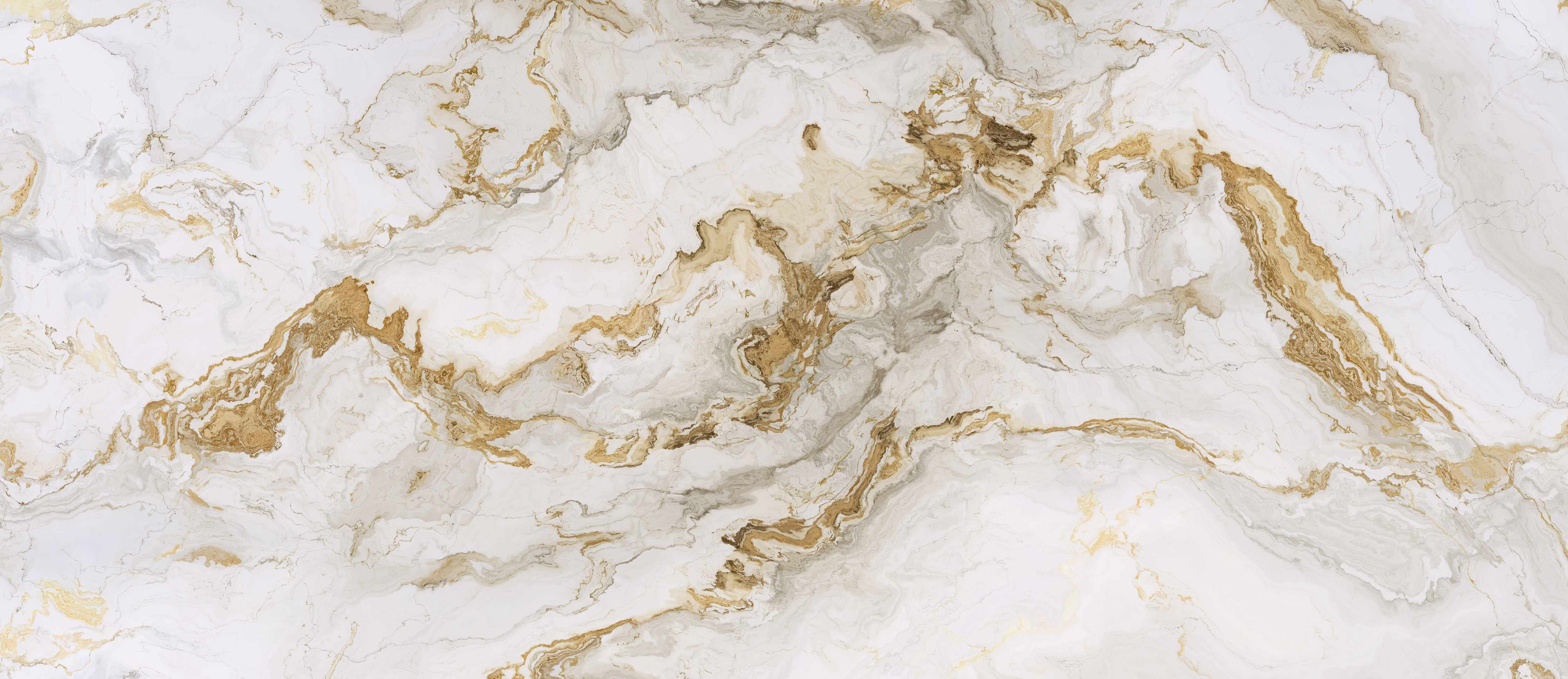 Wandverkleidung Bad-Graue Goldmarmor-Textur