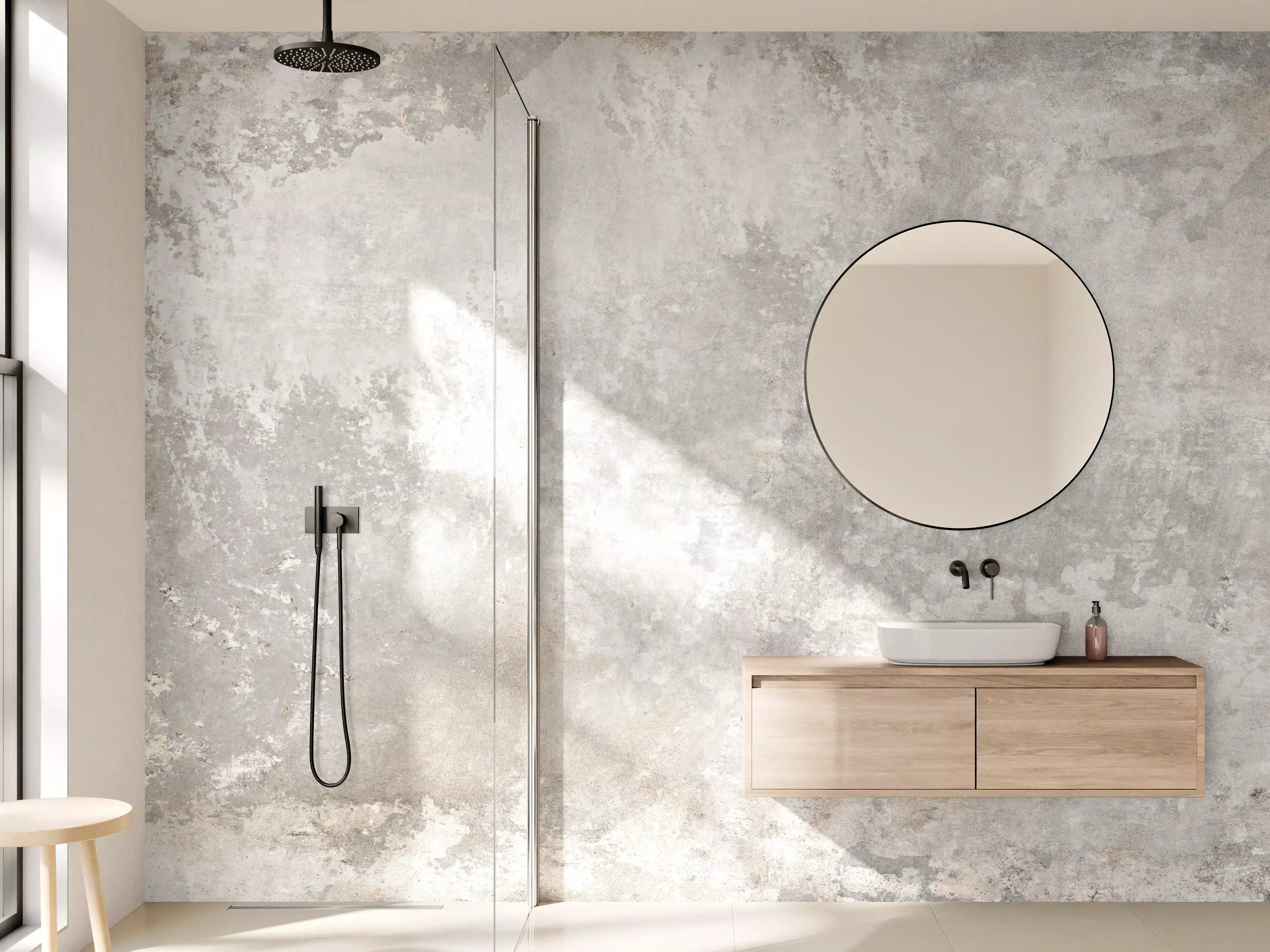 Wandverkleidung Bad - Grunge Zement Wandtextur