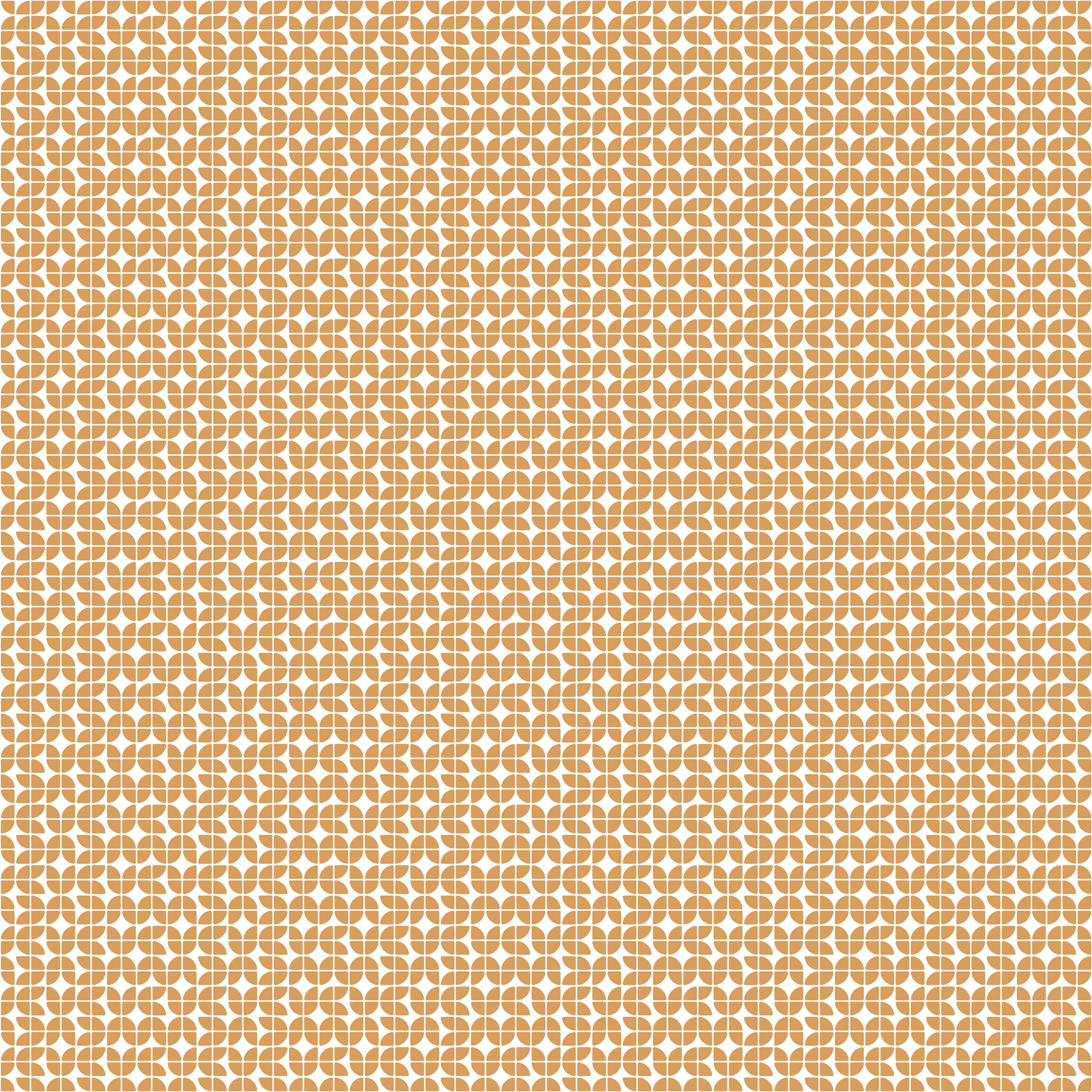 Wandverkleidung Bad-Helle, geometrische Muster in warmen Tönen