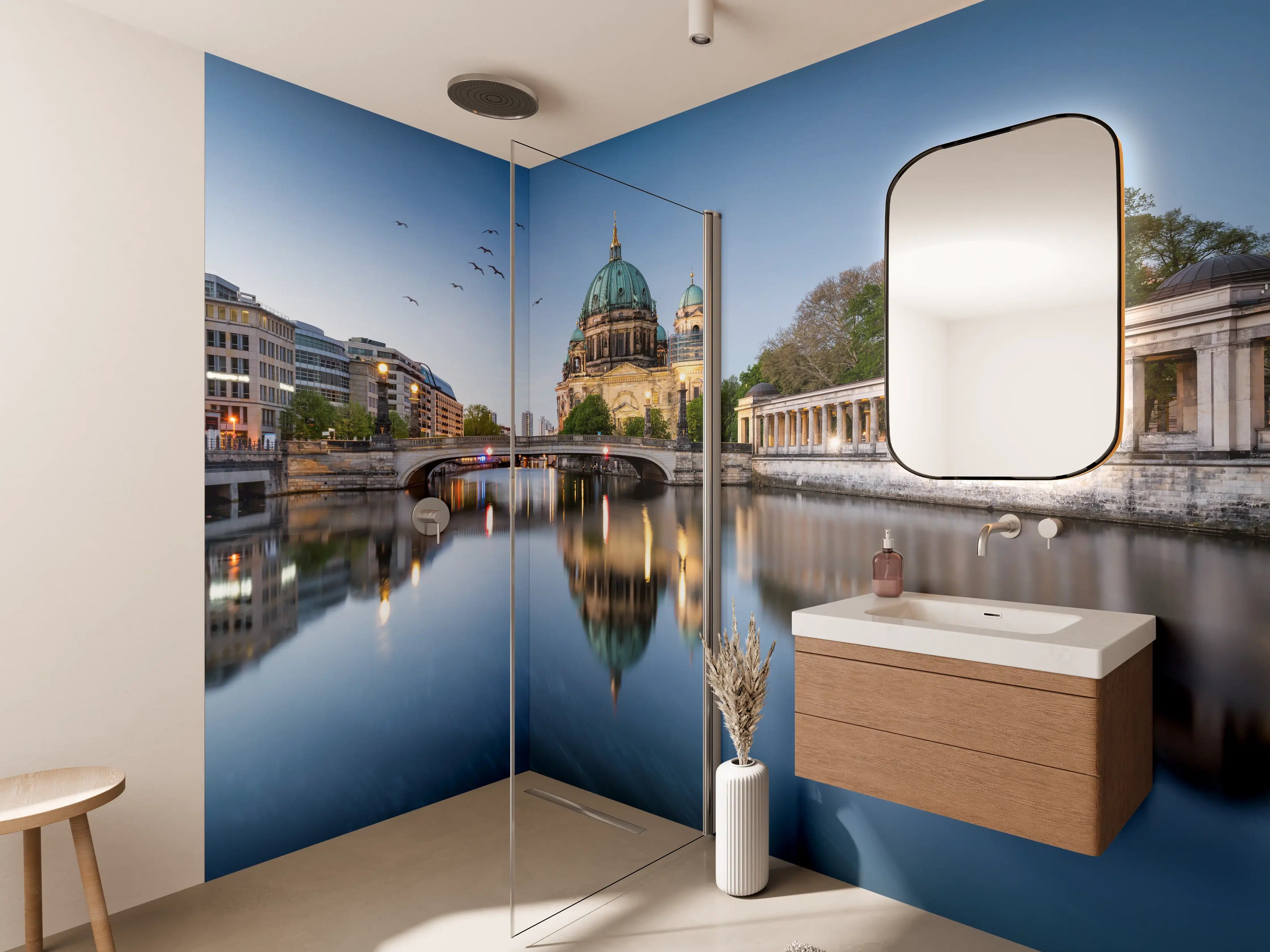 Wandverkleidung Bad - Historischer Anblick Berliner Dom
