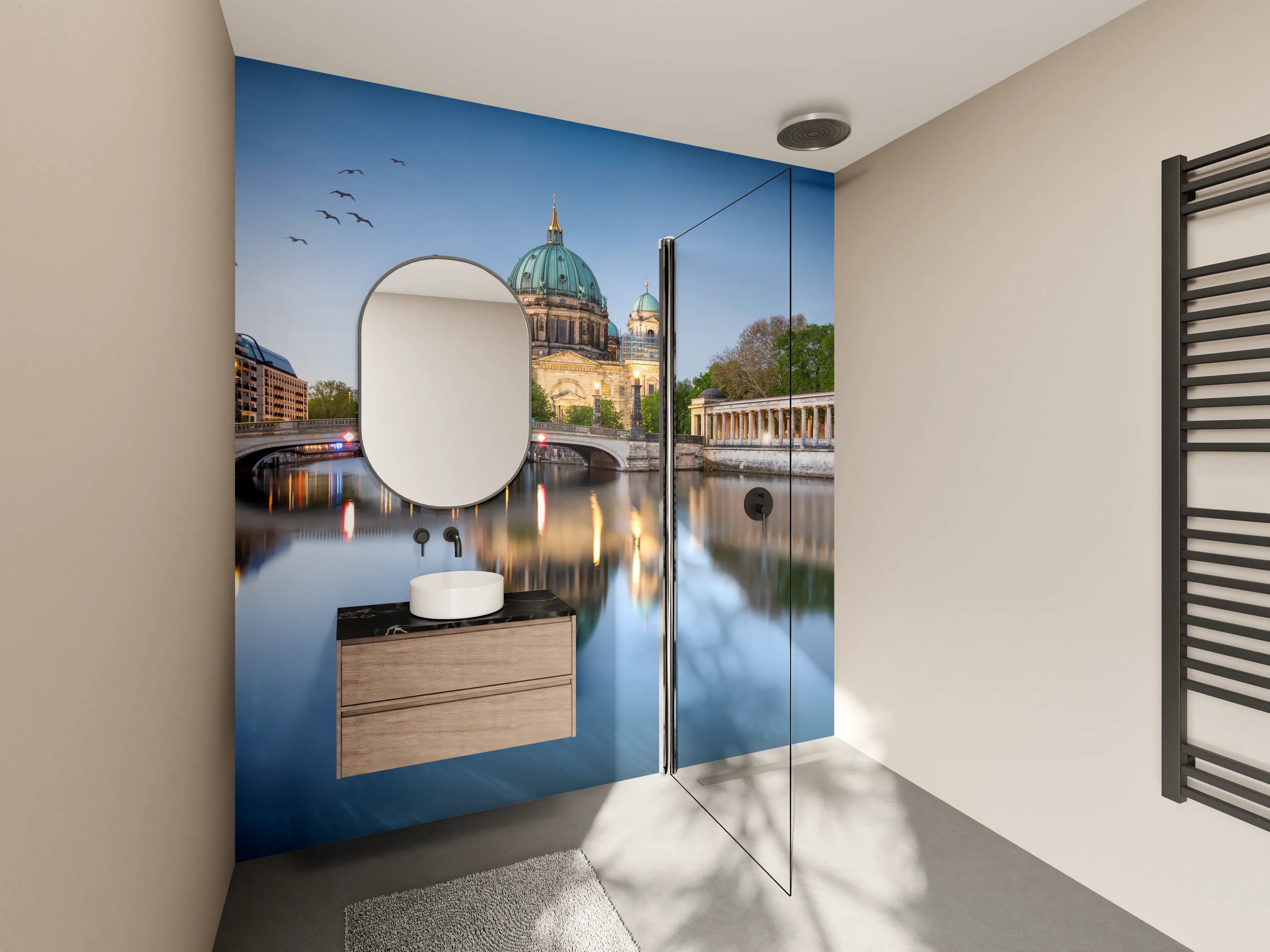 Wandverkleidung Bad - Historischer Anblick Berliner Dom