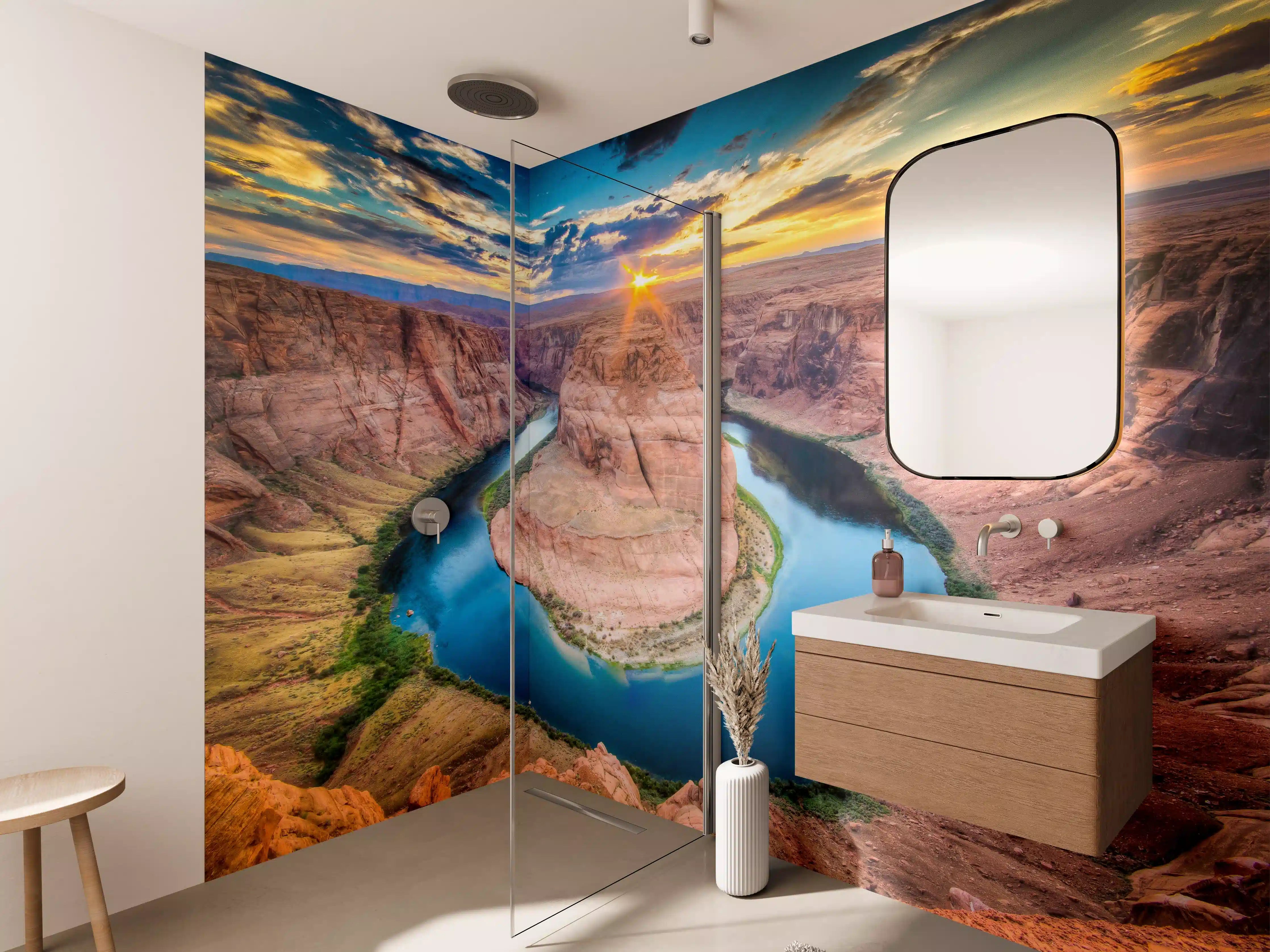Wandverkleidung Bad - Horseshoe Bend - Arizona