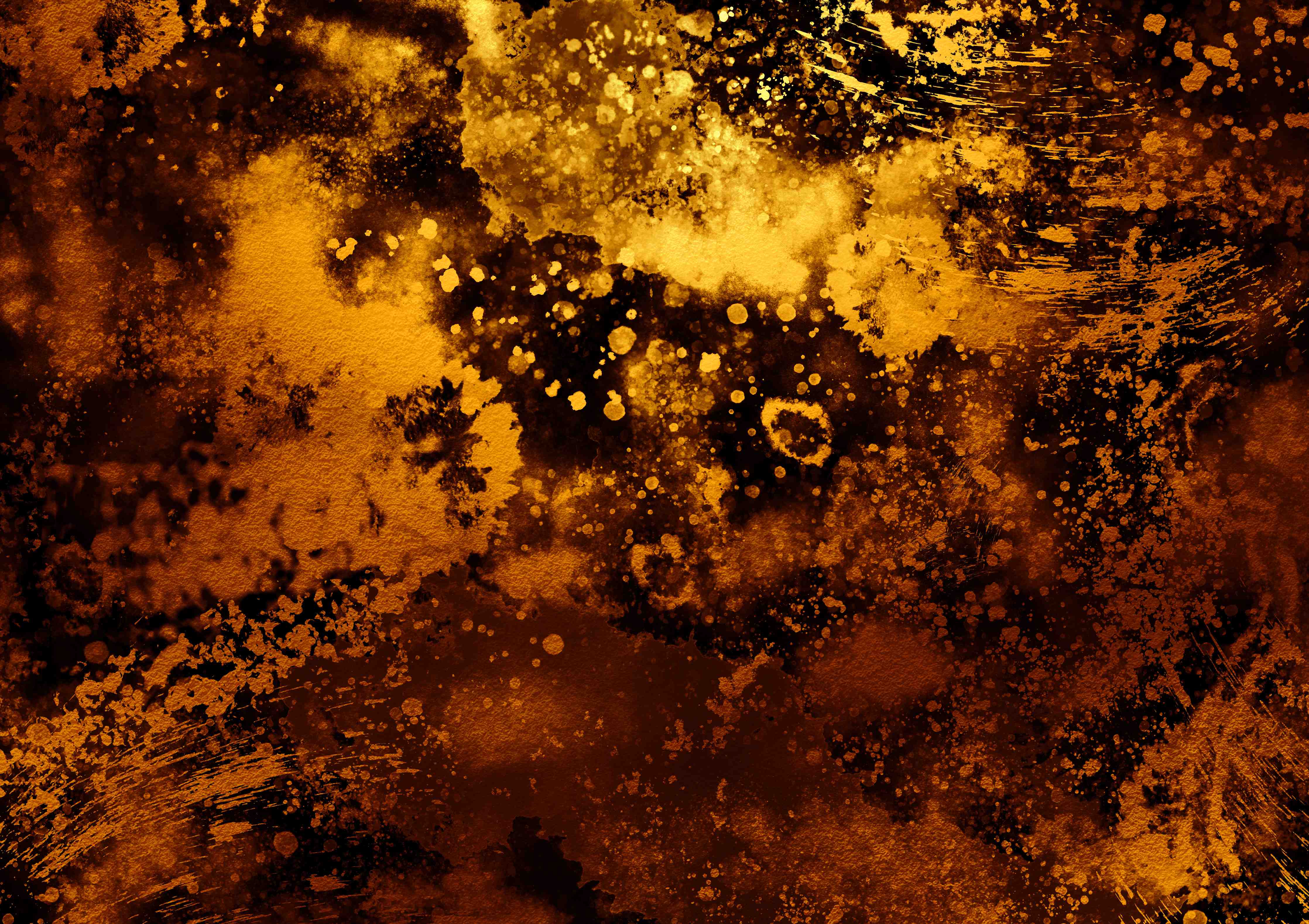 Wandverkleidung Bad-Japanisches Kunstwerk - Sengoku Gold