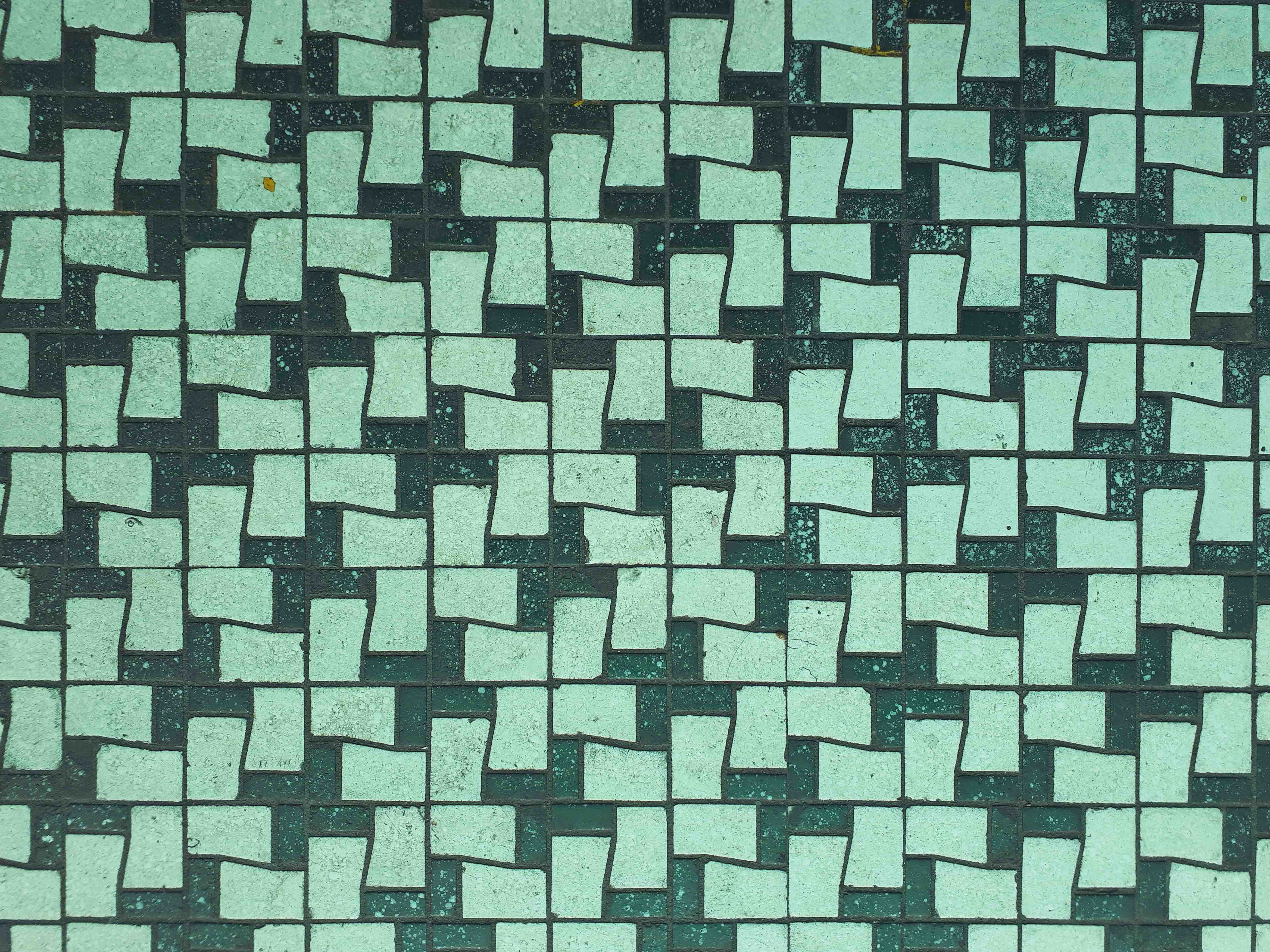 Wandverkleidung Bad-Moderne Mosaik-Fliesen in Grüntönen