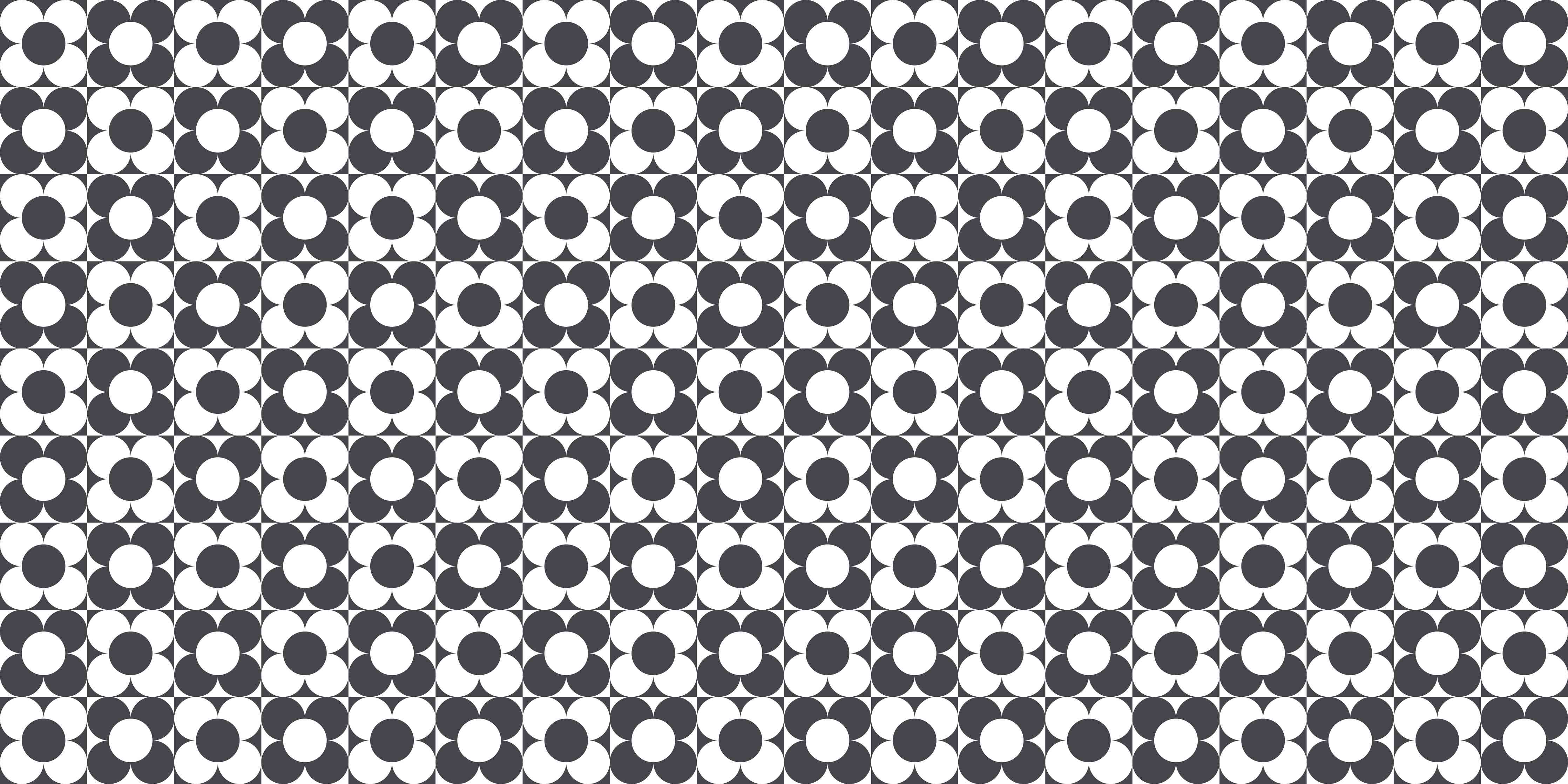 Wandverkleidung Bad-Moderne geometrische Schwarz-Weiß-Muster