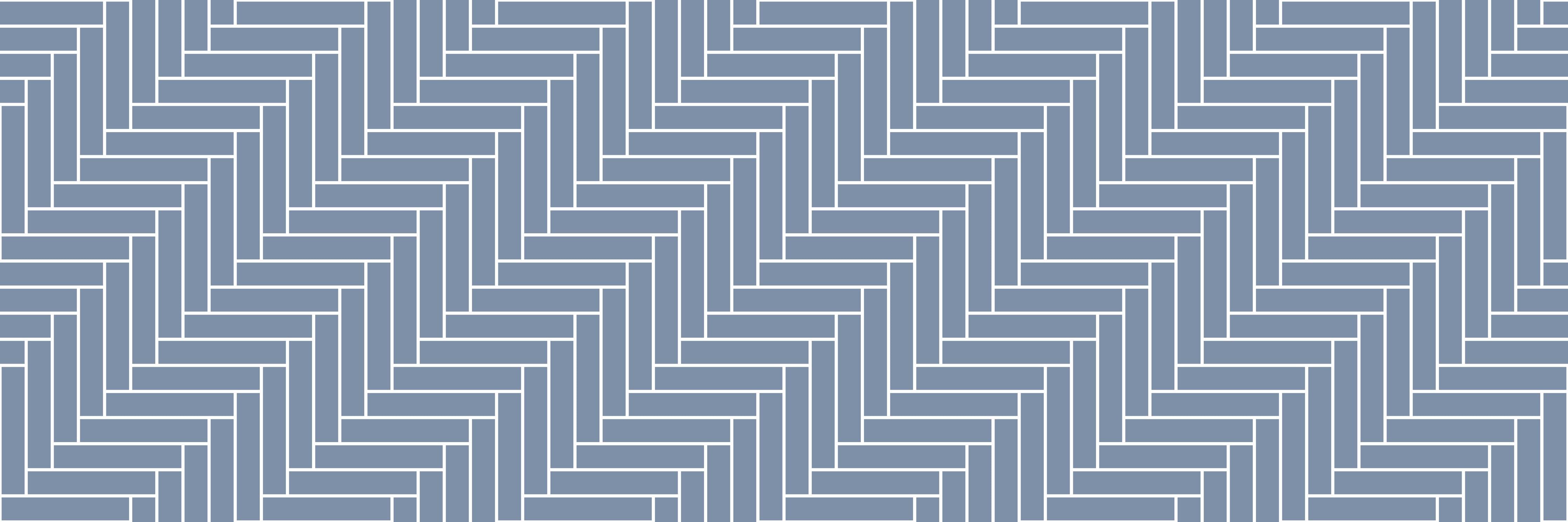 Wandverkleidung Bad-Modernes geometrisches Muster in Blau-Grau