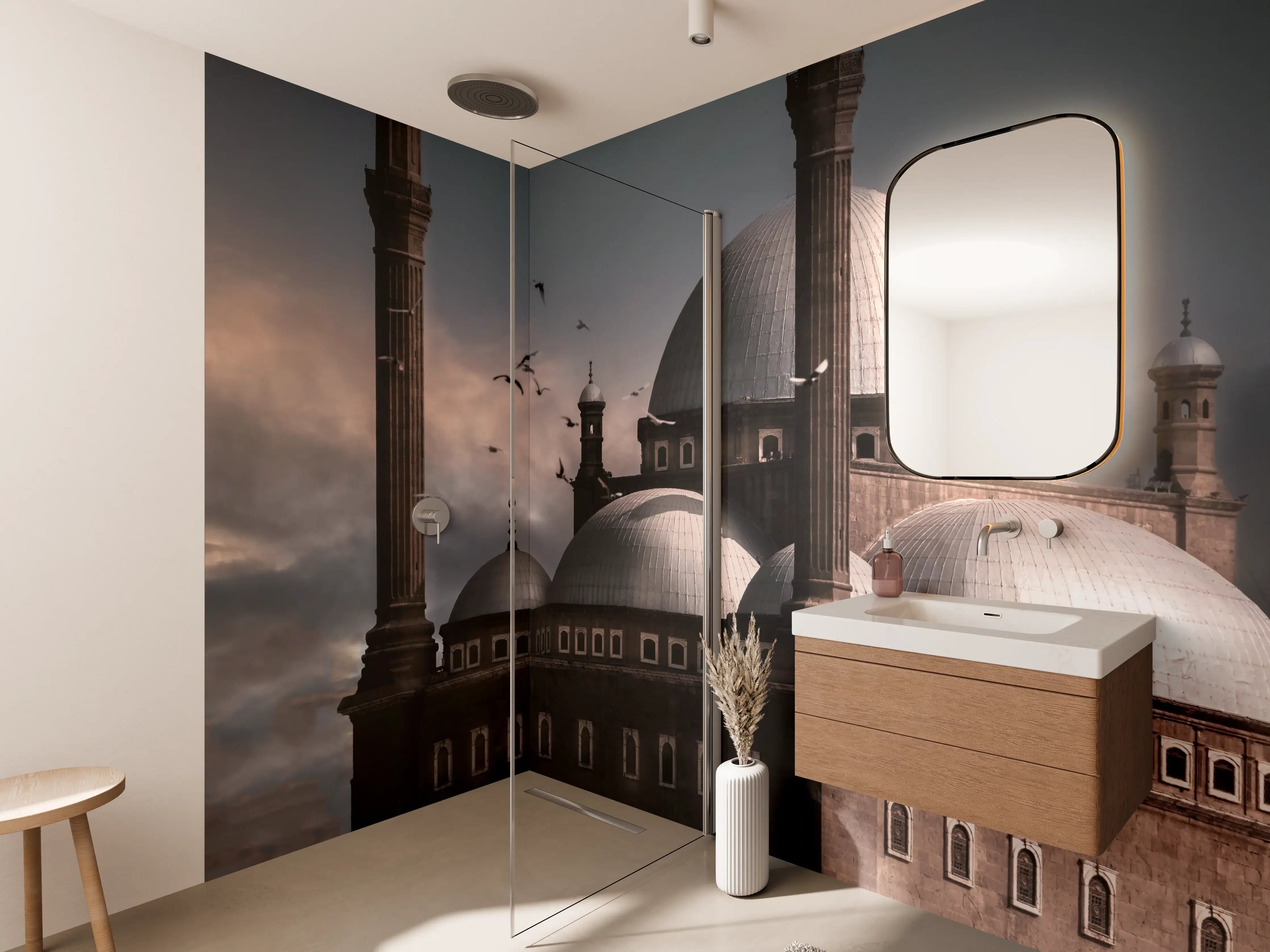 Wandverkleidung Bad - Moschee