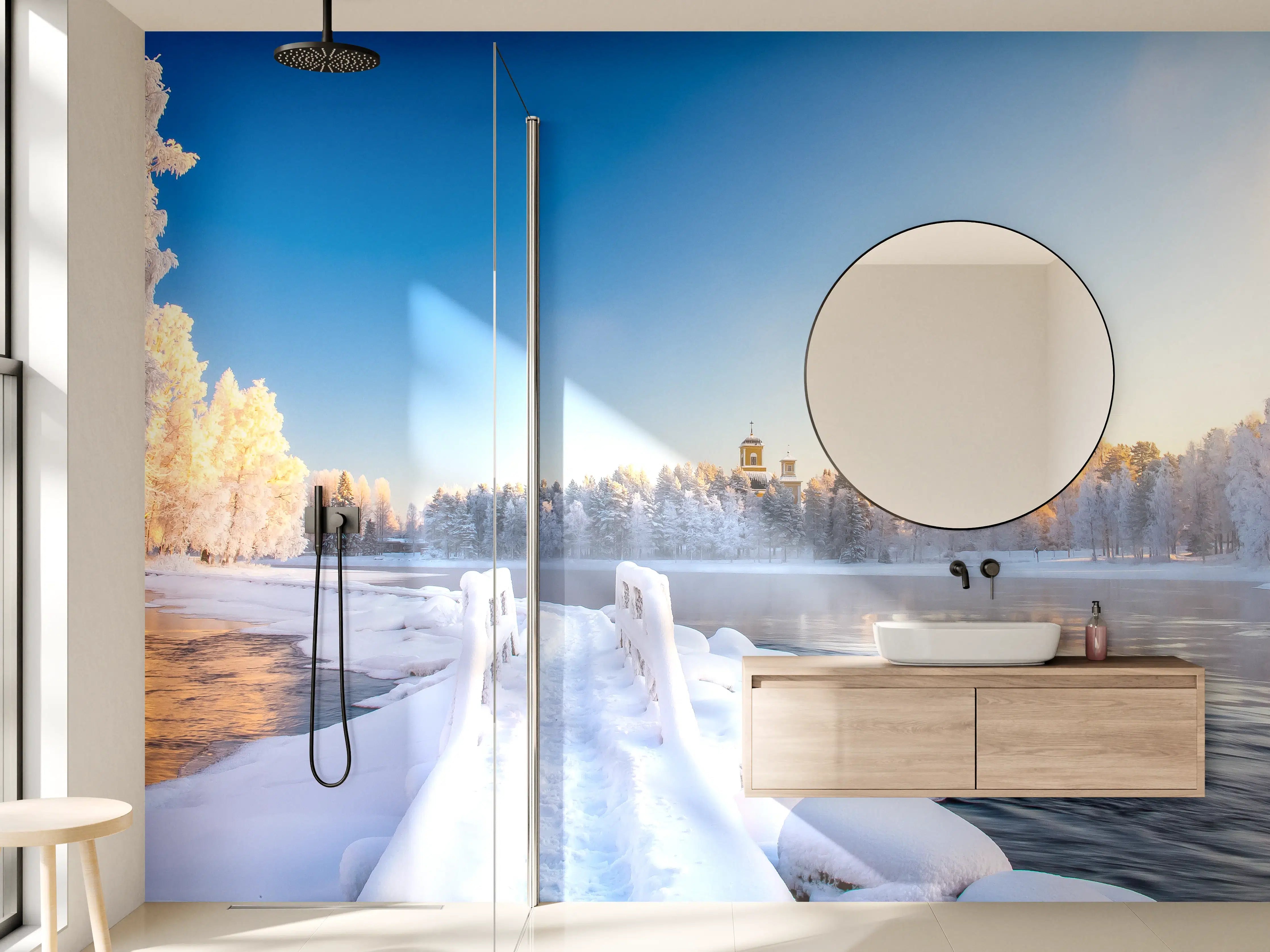 Wandverkleidung Bad - Pajakka Winter