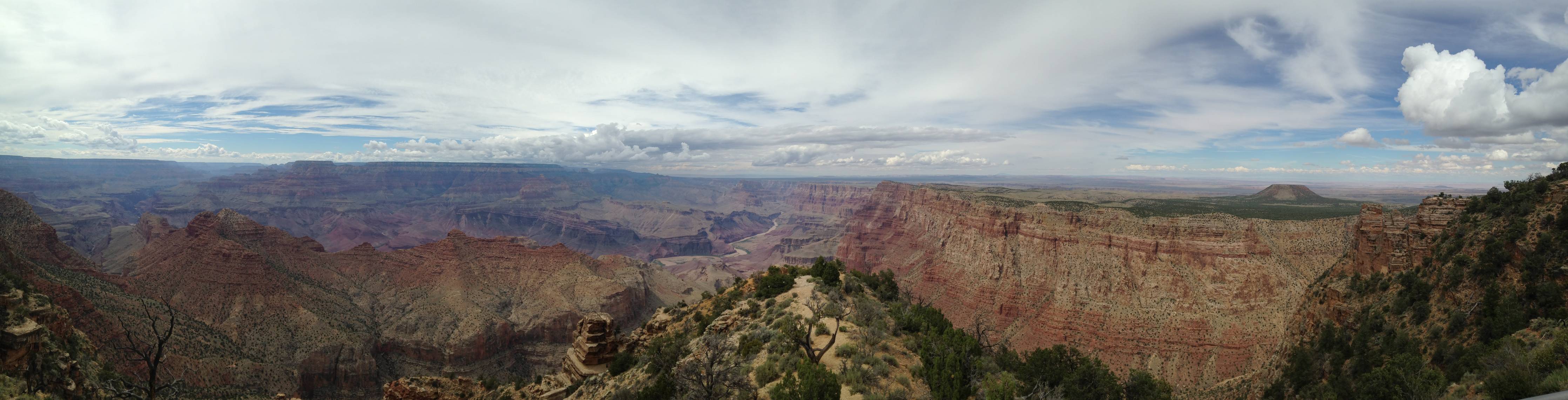 Wandverkleidung Bad-Panoramablick auf den Grand Canyon