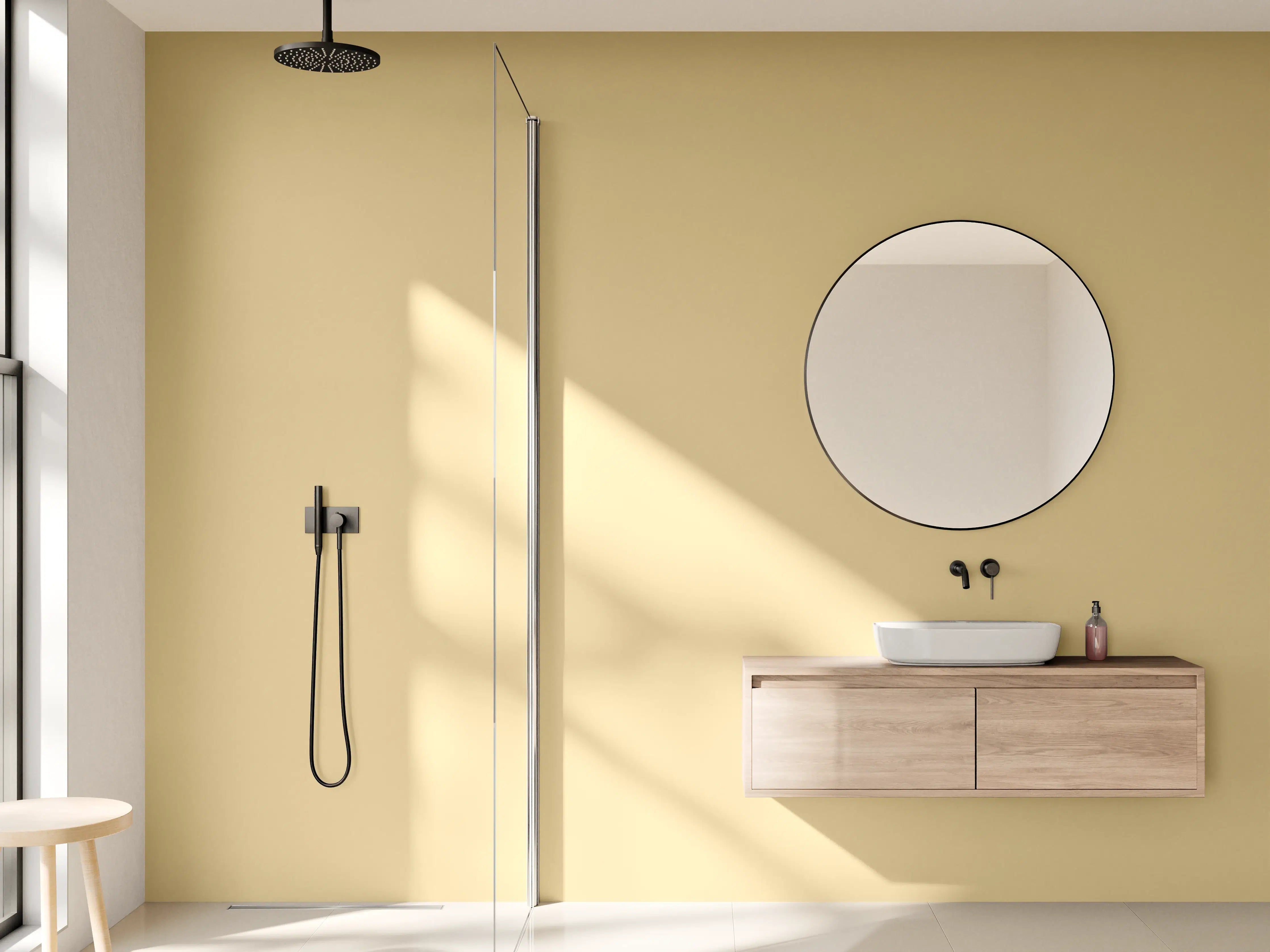 Wandverkleidung Bad - RAL 1001 (Beige)