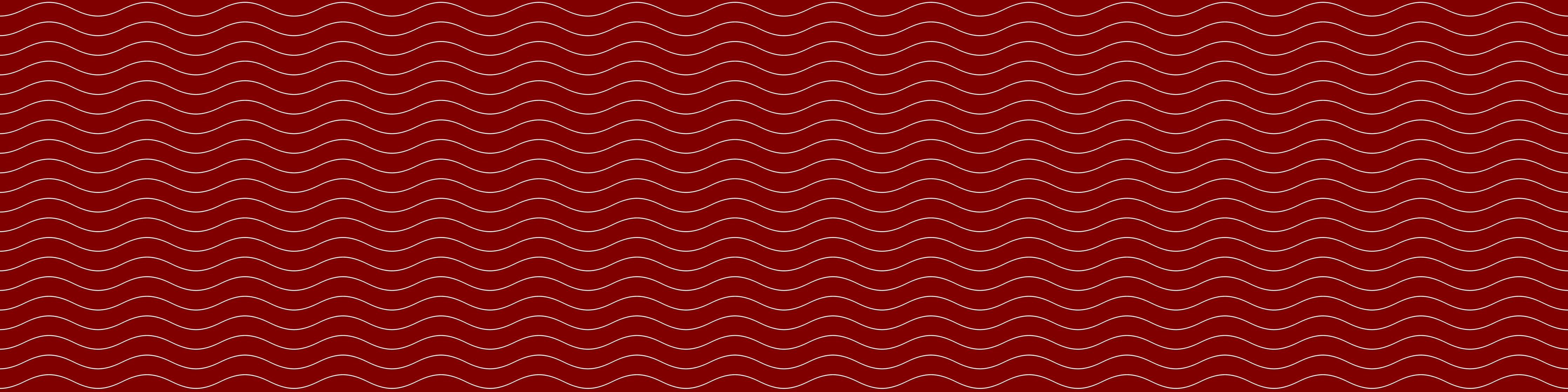 Wandverkleidung Bad-Rote Wellenmuster mit Goldakzenten