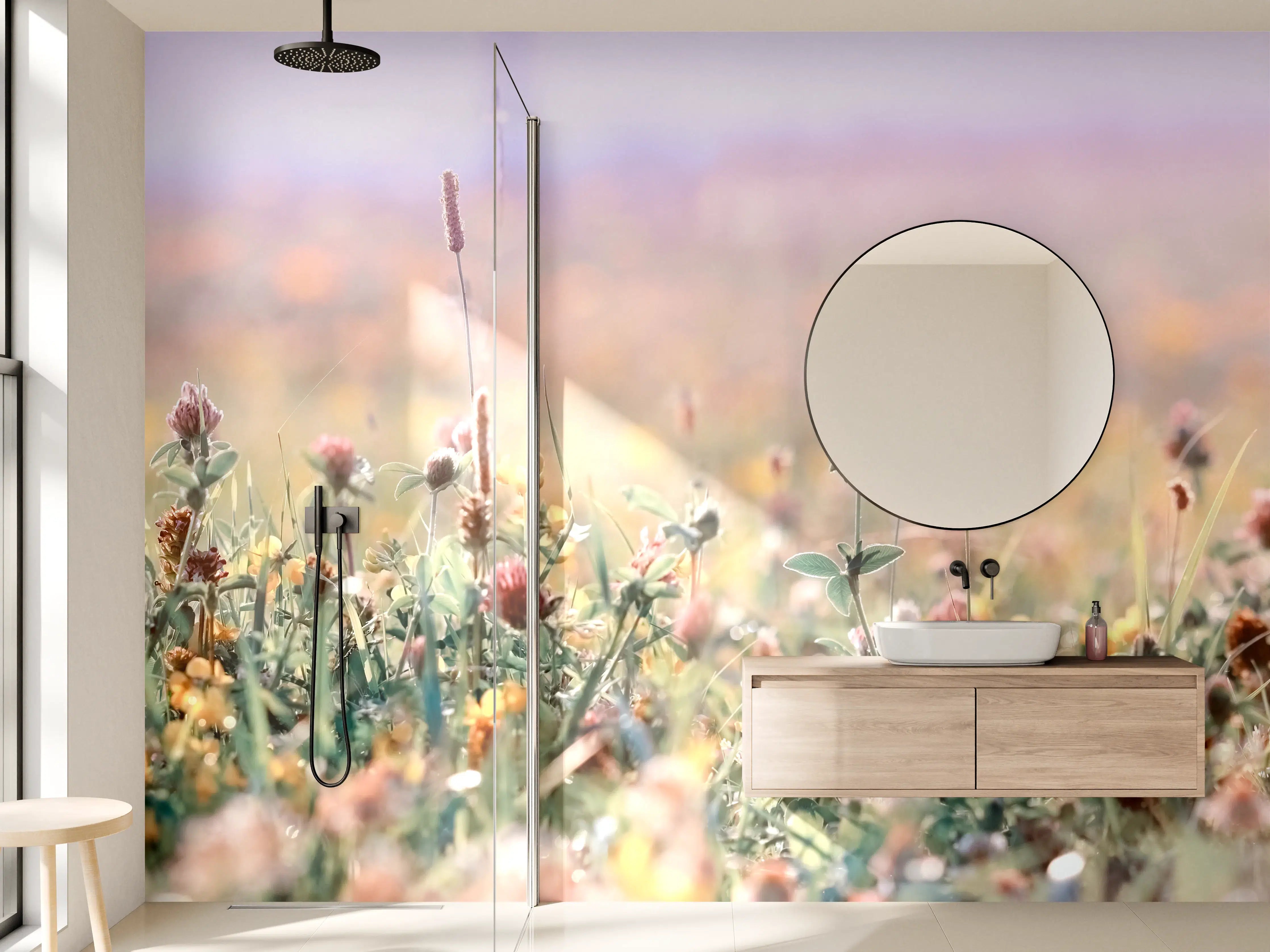 Wandverkleidung Bad - Schöne Wiese