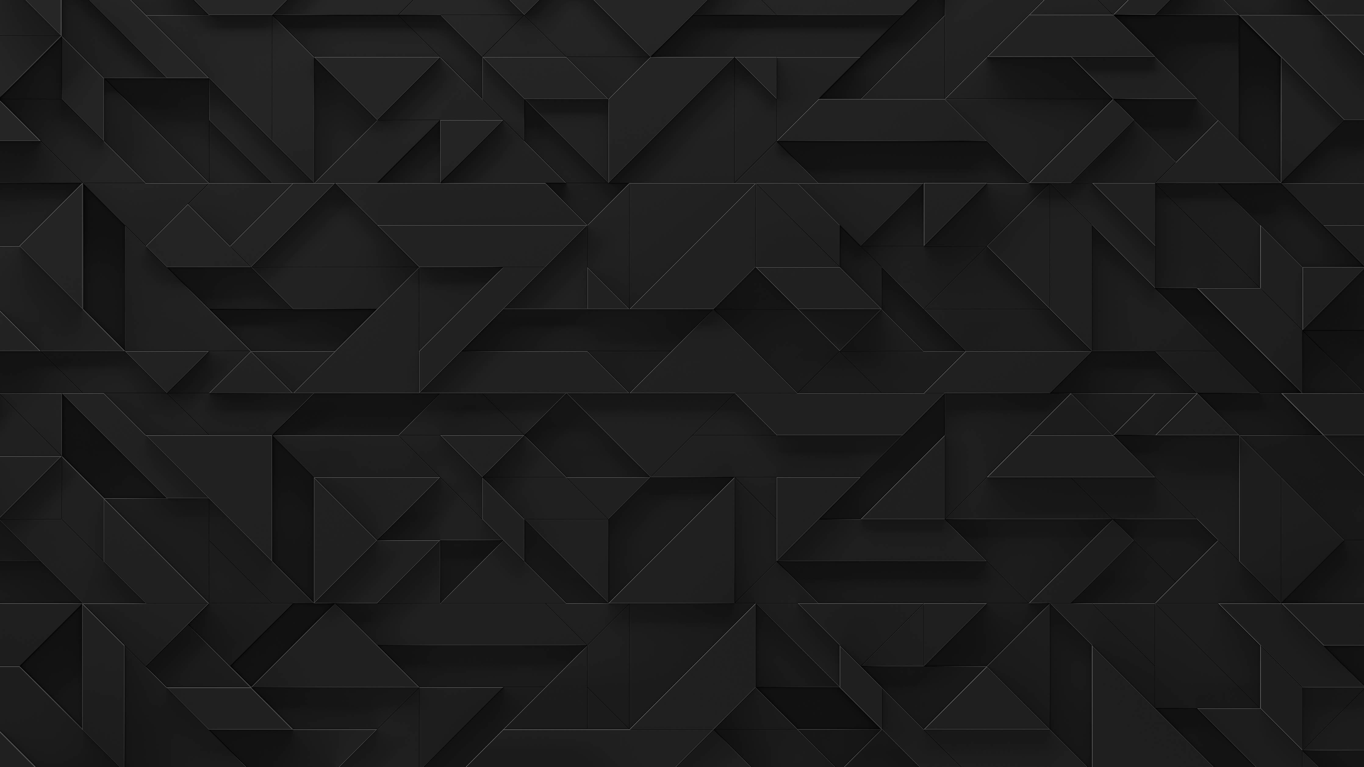 Wandverkleidung Bad-Schwarze futuristische Wand - 3D