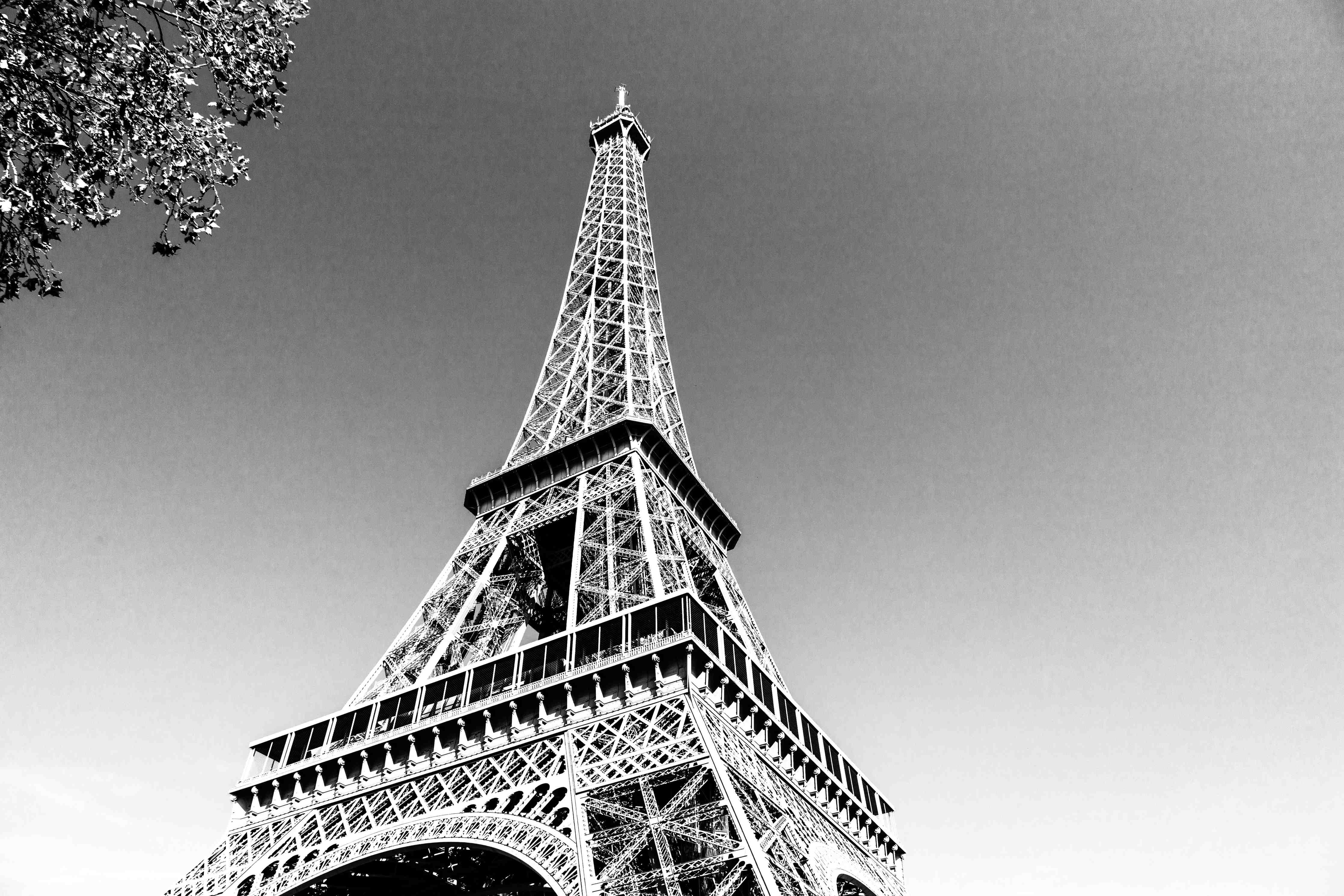 Wandverkleidung Bad-Schwarzweiß-Turmaufnahme mit Klarsicht