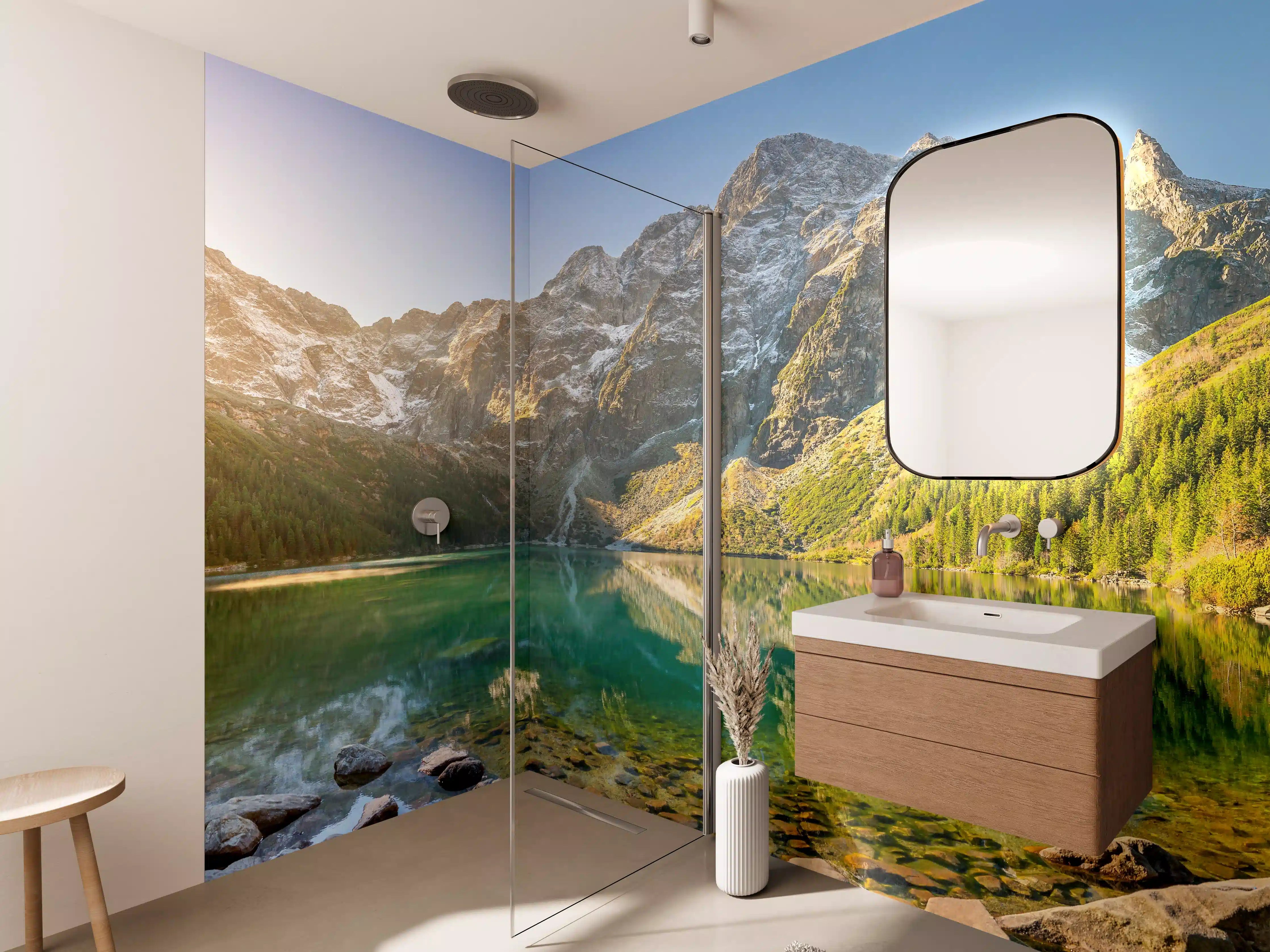 Wandverkleidung Bad - Tatra-Nationalpark