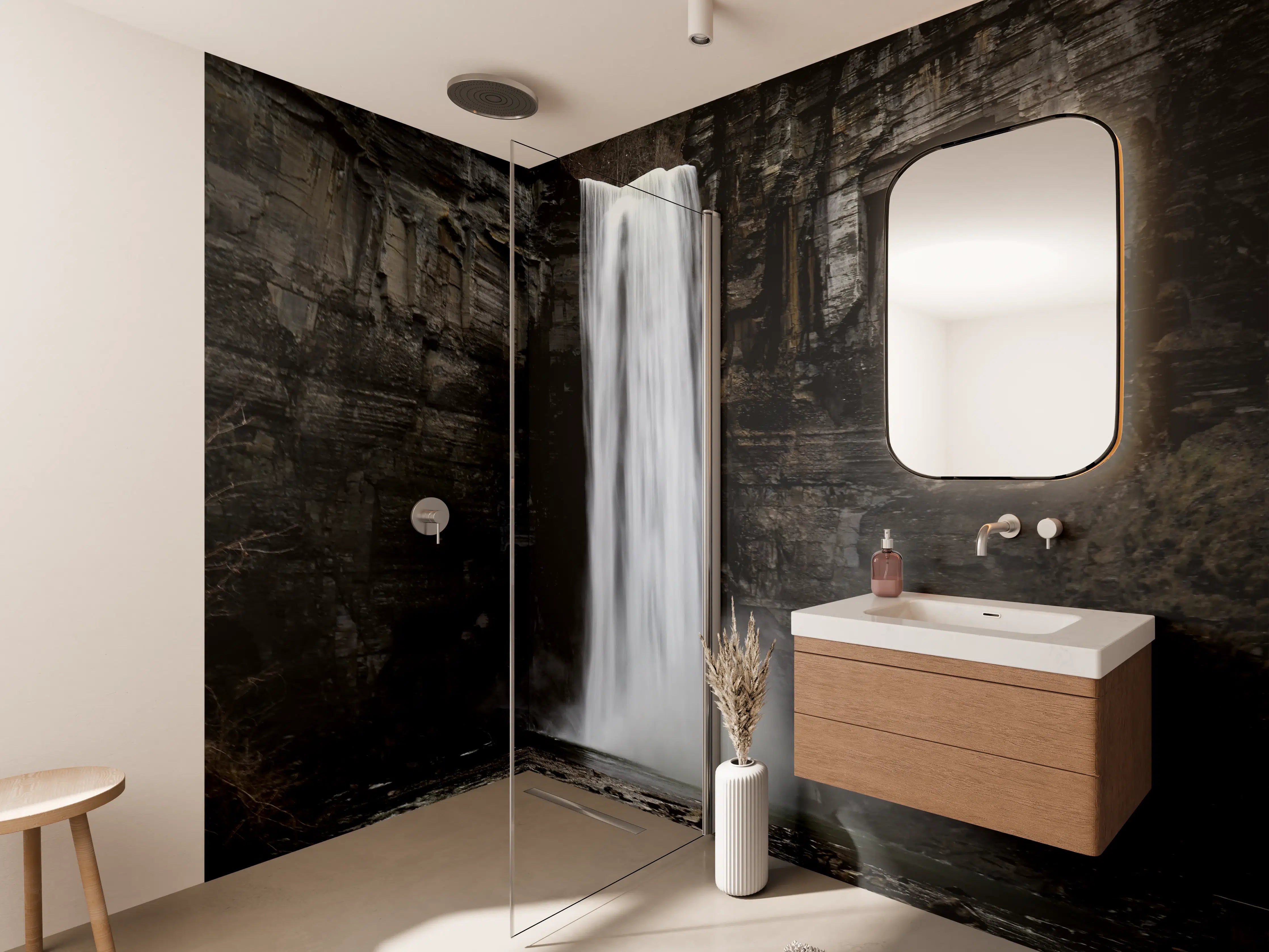 Wandverkleidung Bad - Taughannock Falls in New York