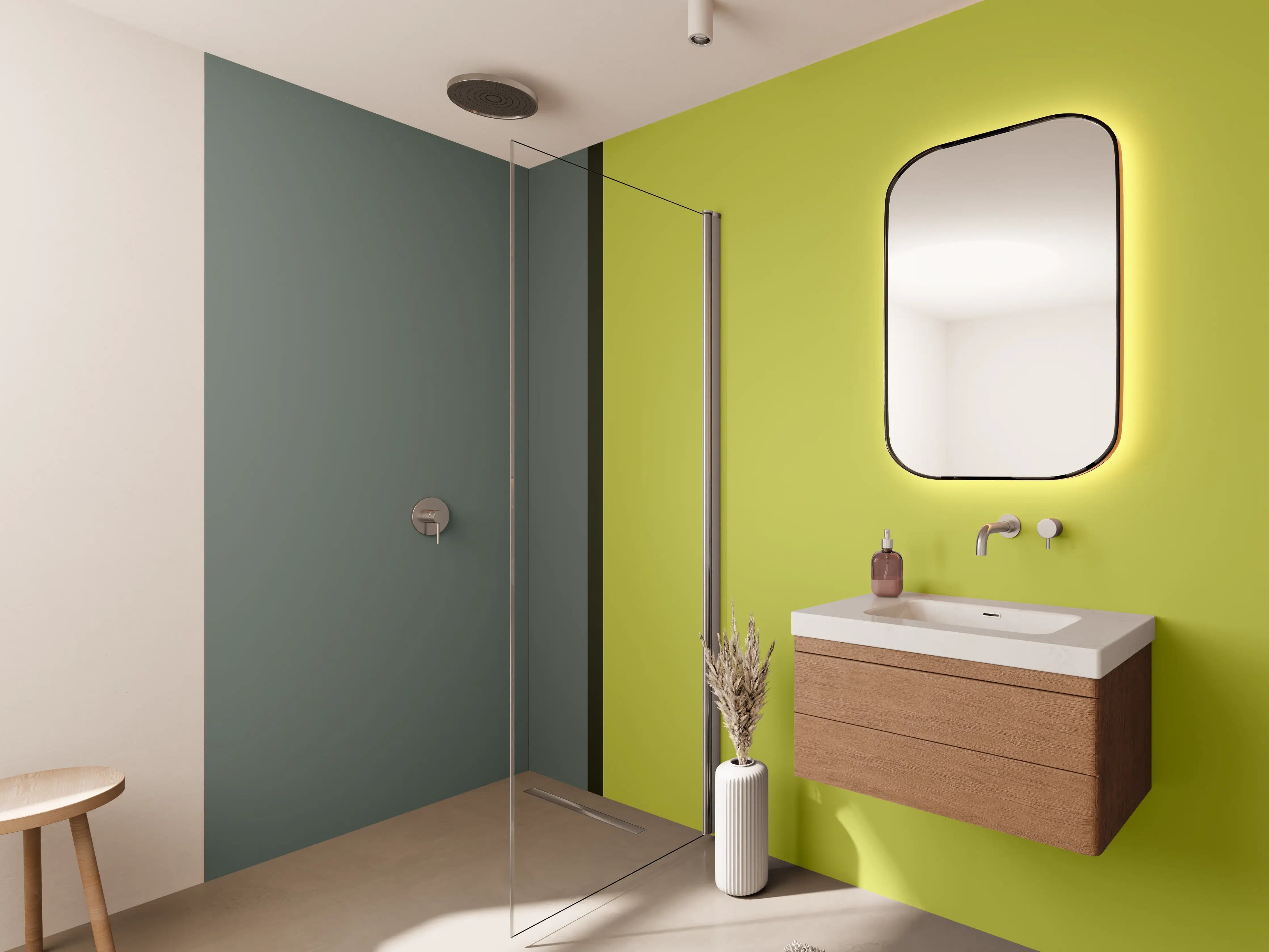 Wandverkleidung Bad - The Greens - Easy Vertical - Matcha