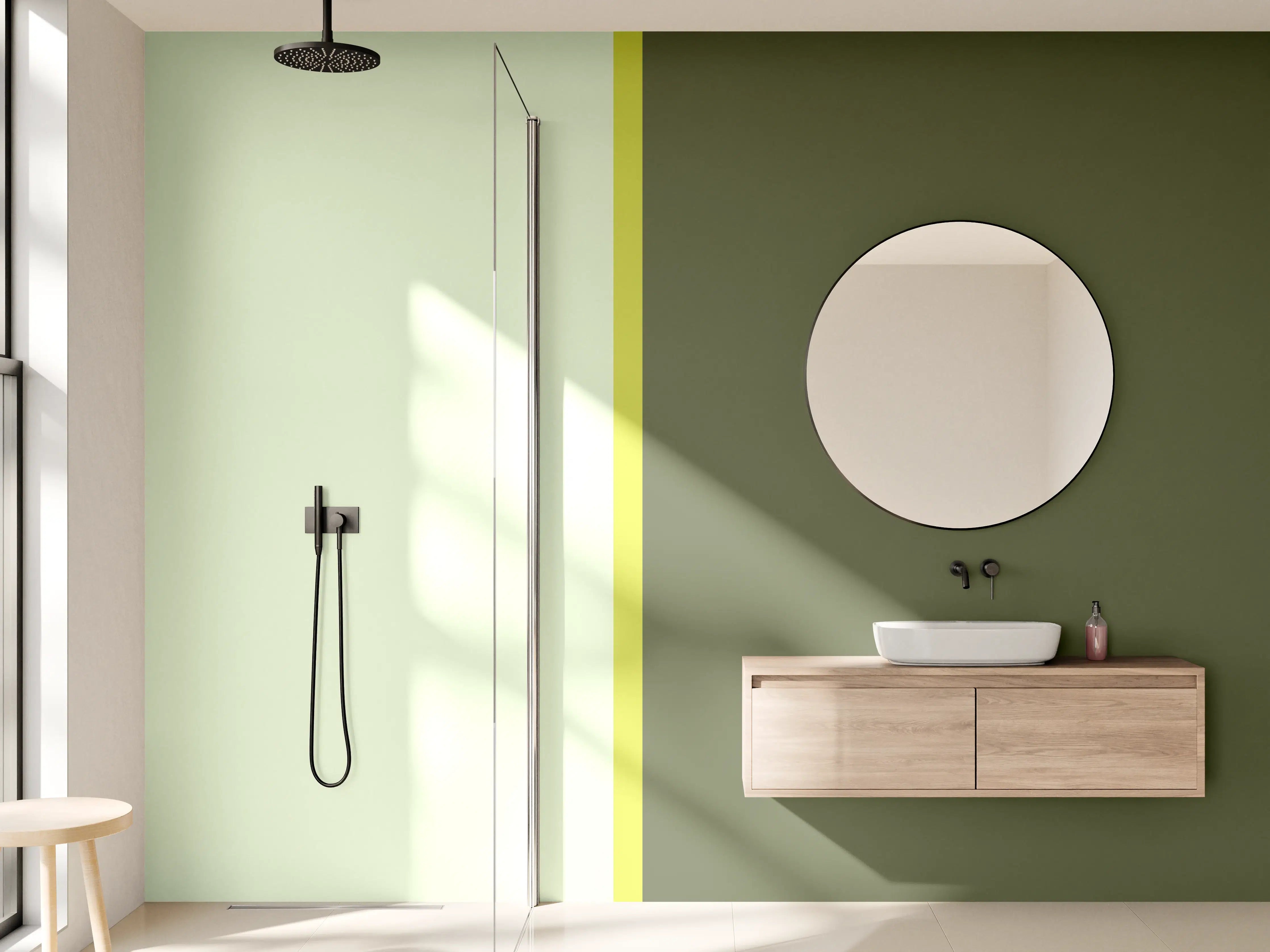 Wandverkleidung Bad - The Greens - Easy Vertical - Olive